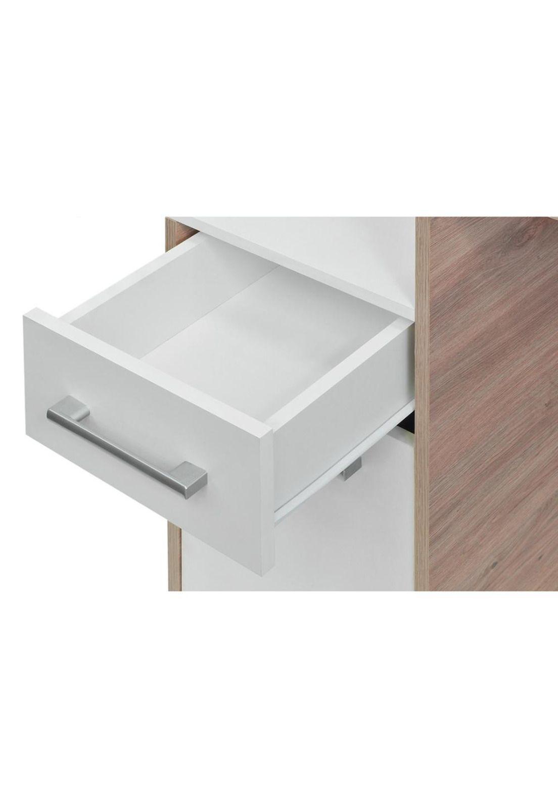 Escritorio Toledo Roble Santana/Blanco Pc002M Mobikit-1