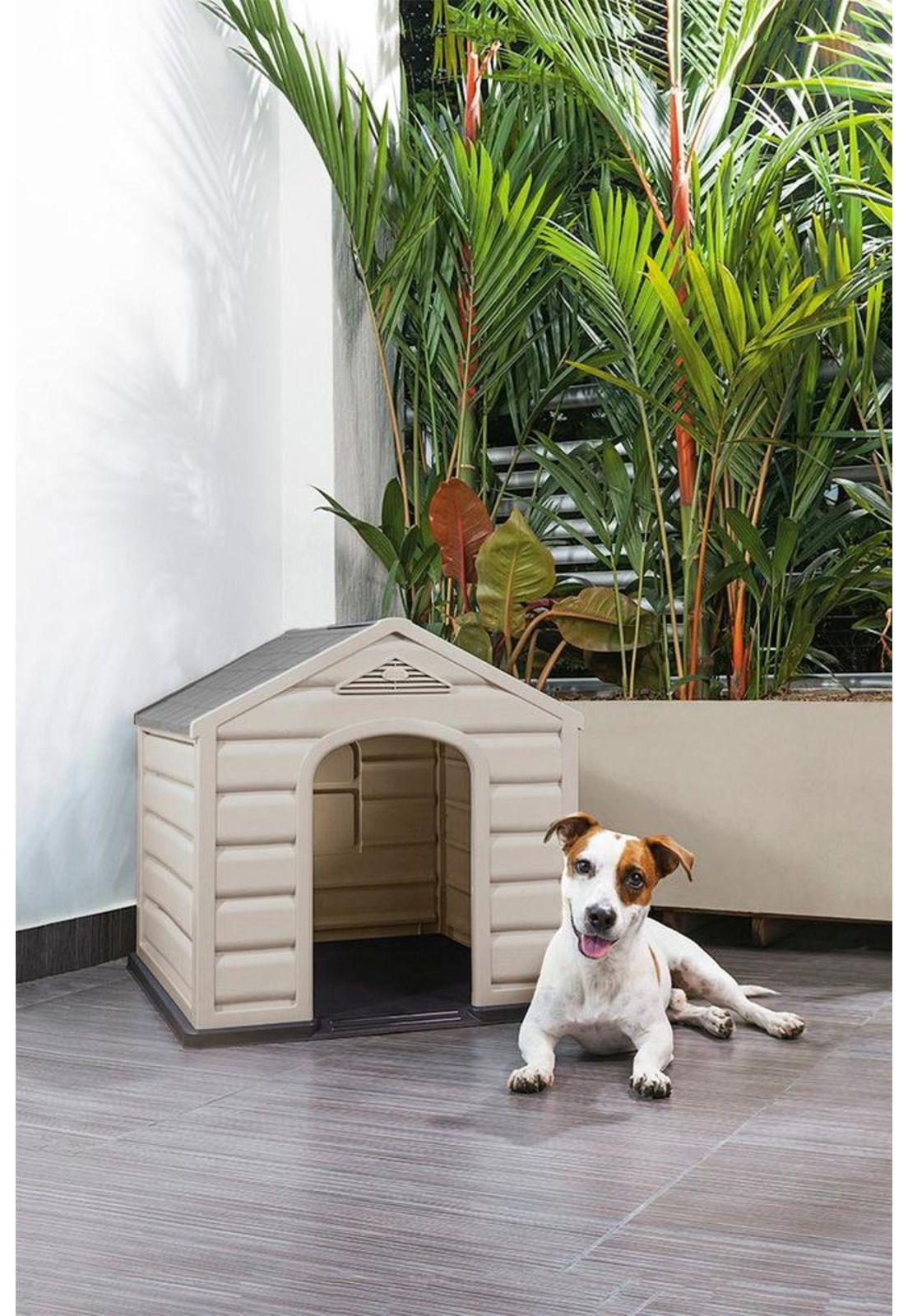 CASA PARA PERRO GRANDE TP GRIS RIMAX-2