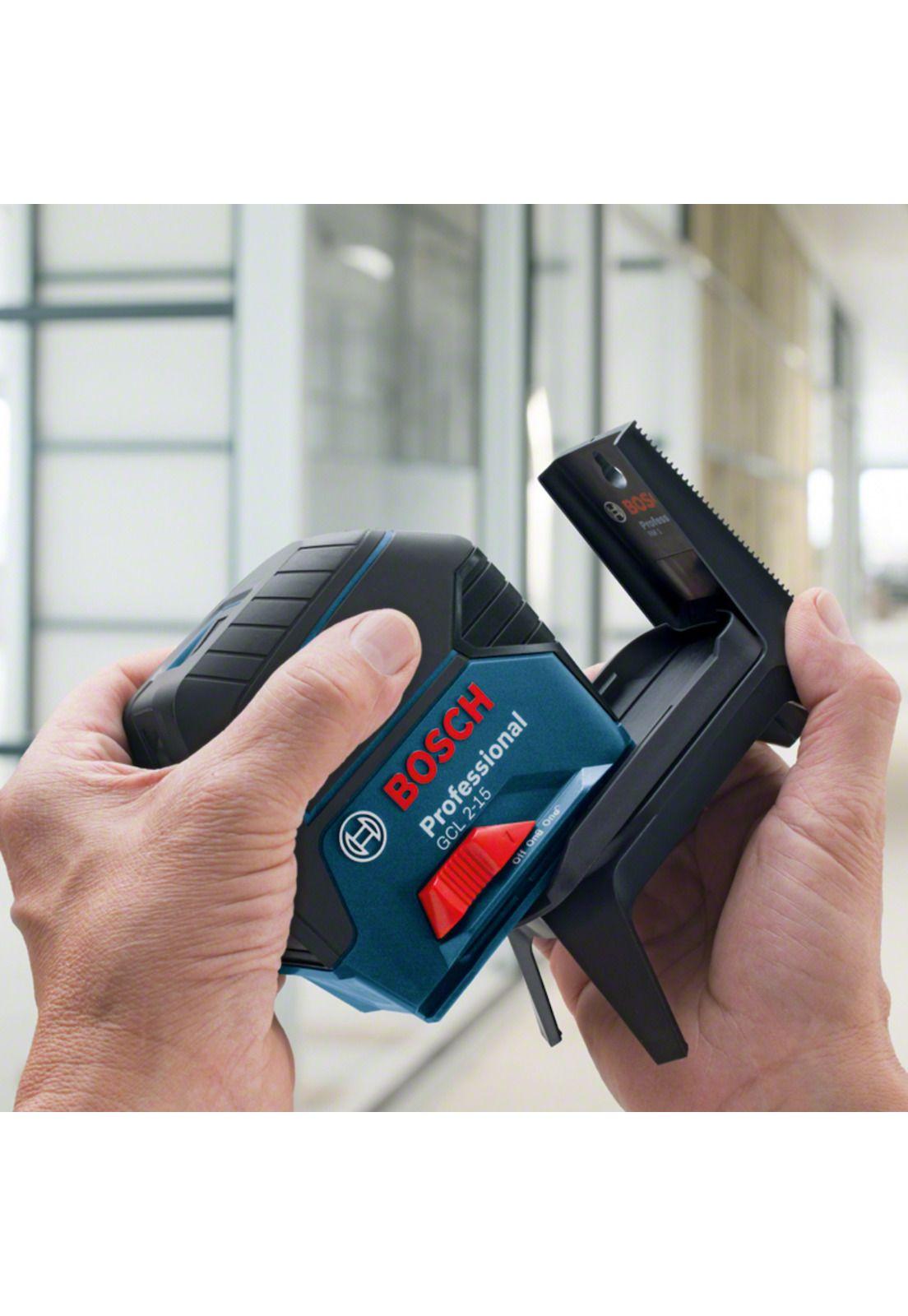 Nivel Láser Combinado GCL 2-15 + Base + Soporte + Maletin Bosch-2