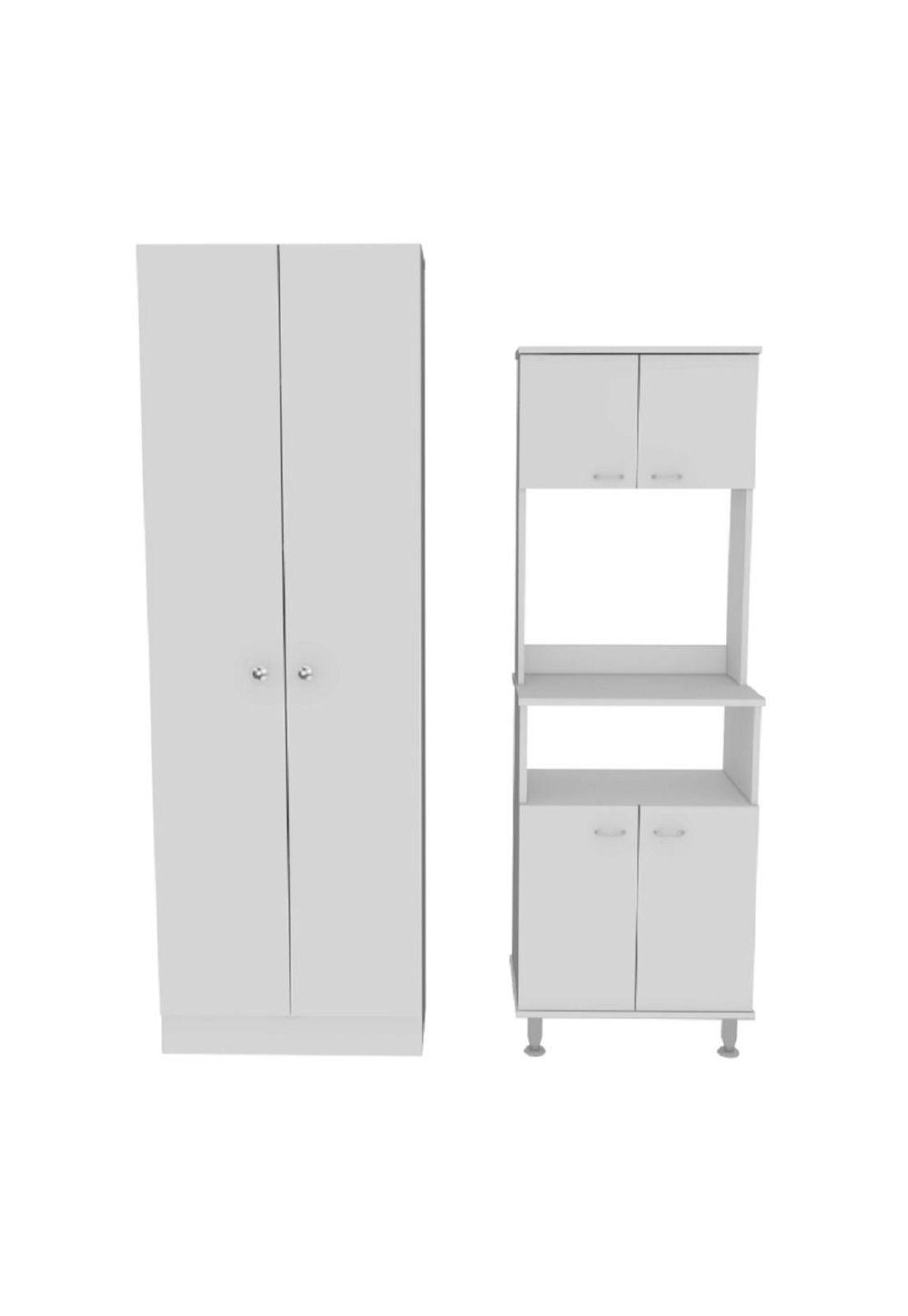 Set De Muebles C5-kit Blanco - Tuhome-0