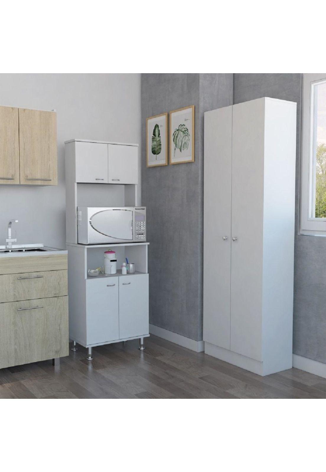 Set De Muebles C5-kit Blanco - Tuhome-3