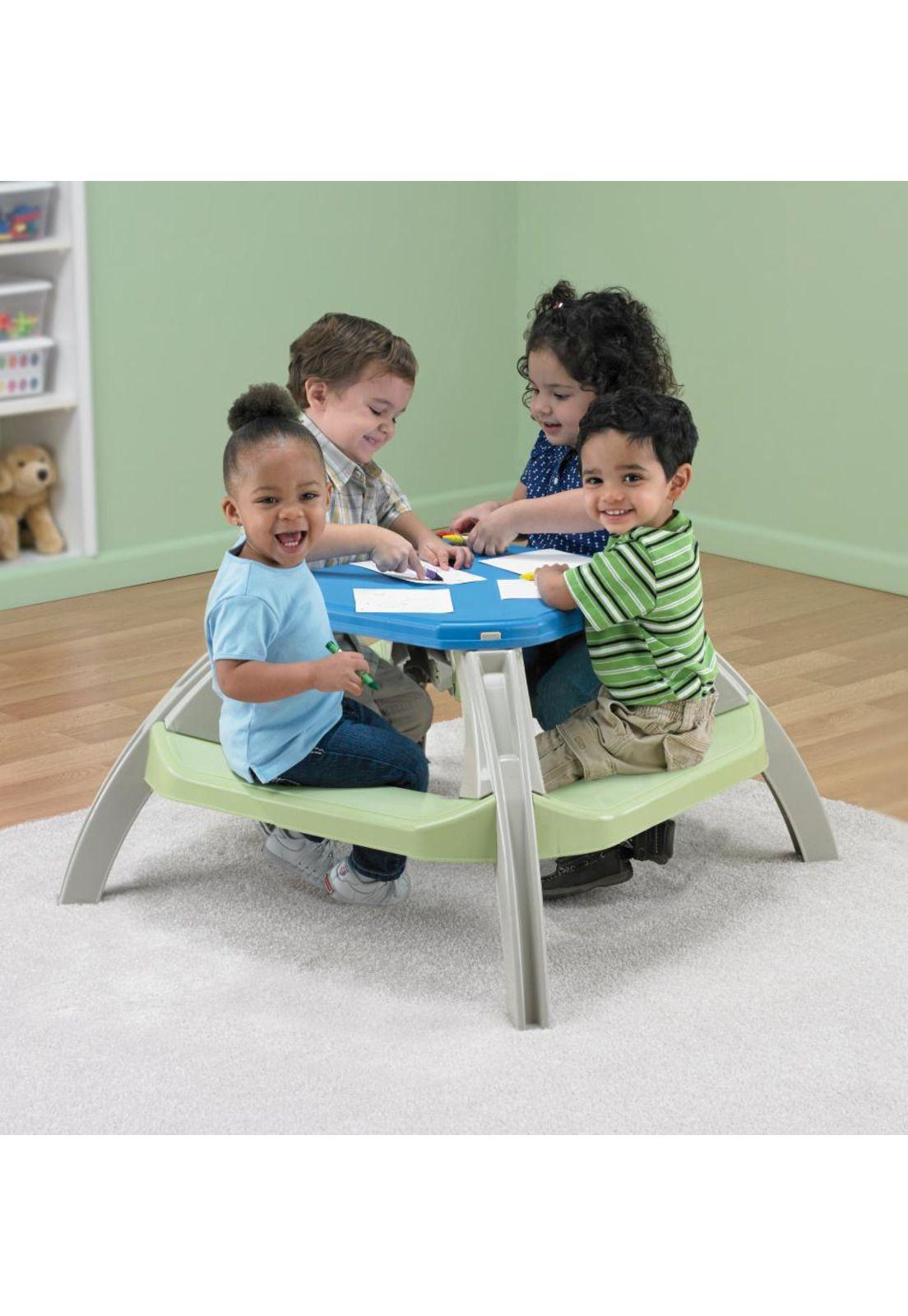 MESA DE PICNIC INFANTIL AMERICAN PLASTIC-7