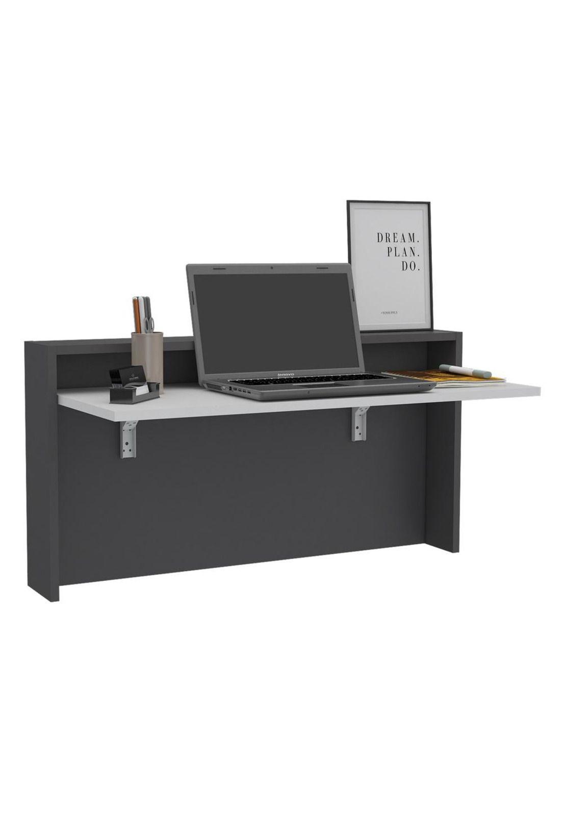 ESCRITORIO THE WALL - PLOMO / BLANCO - TUHOME-0