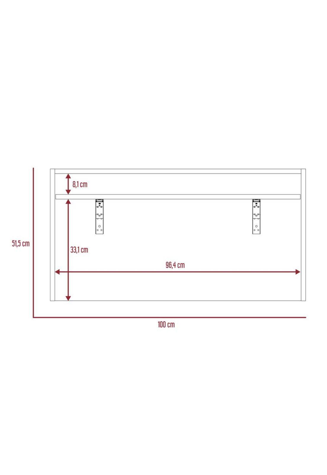 ESCRITORIO THE WALL - PLOMO / BLANCO - TUHOME-3