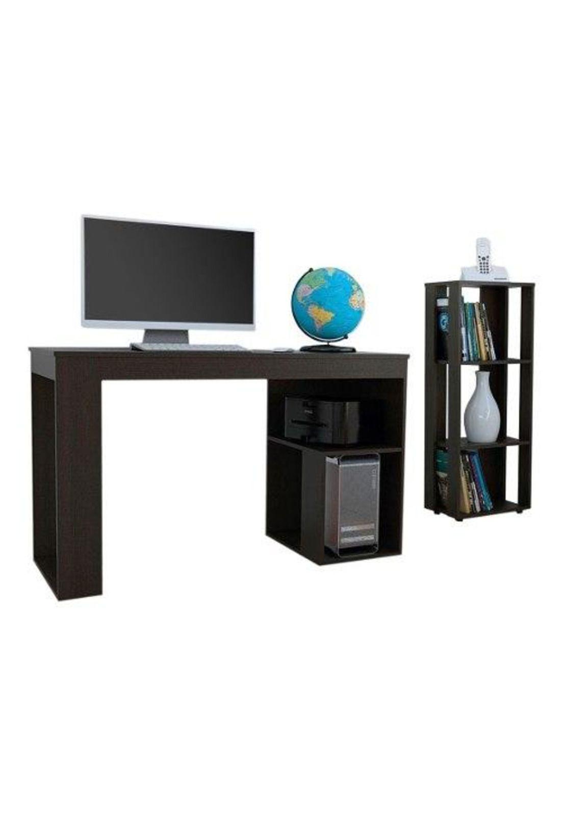 Set Escritorio Y Librero C2-off. Tuhome-0