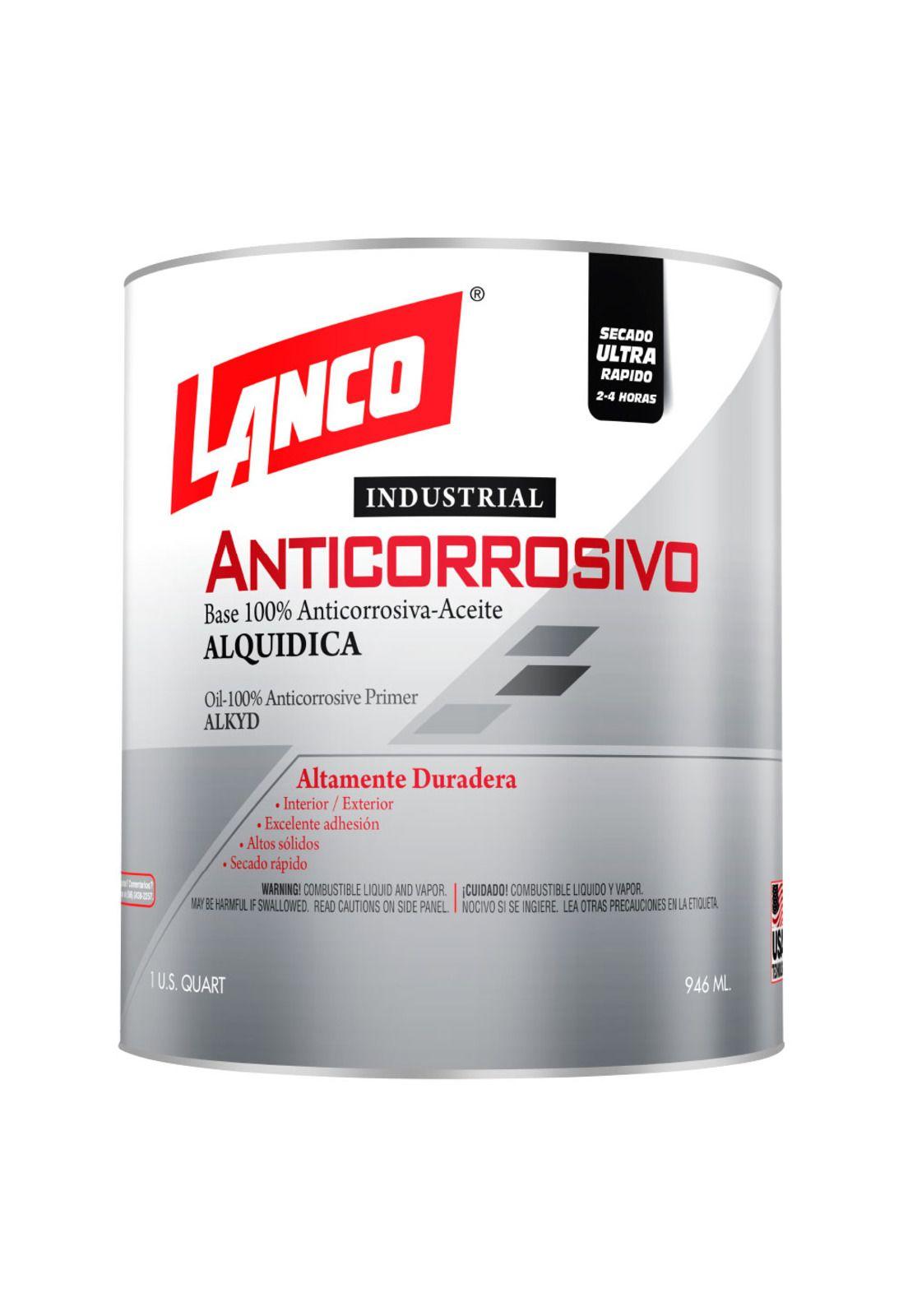 ANTICORROSIVO INDUSTRIAL ROJO 1/4GL-0