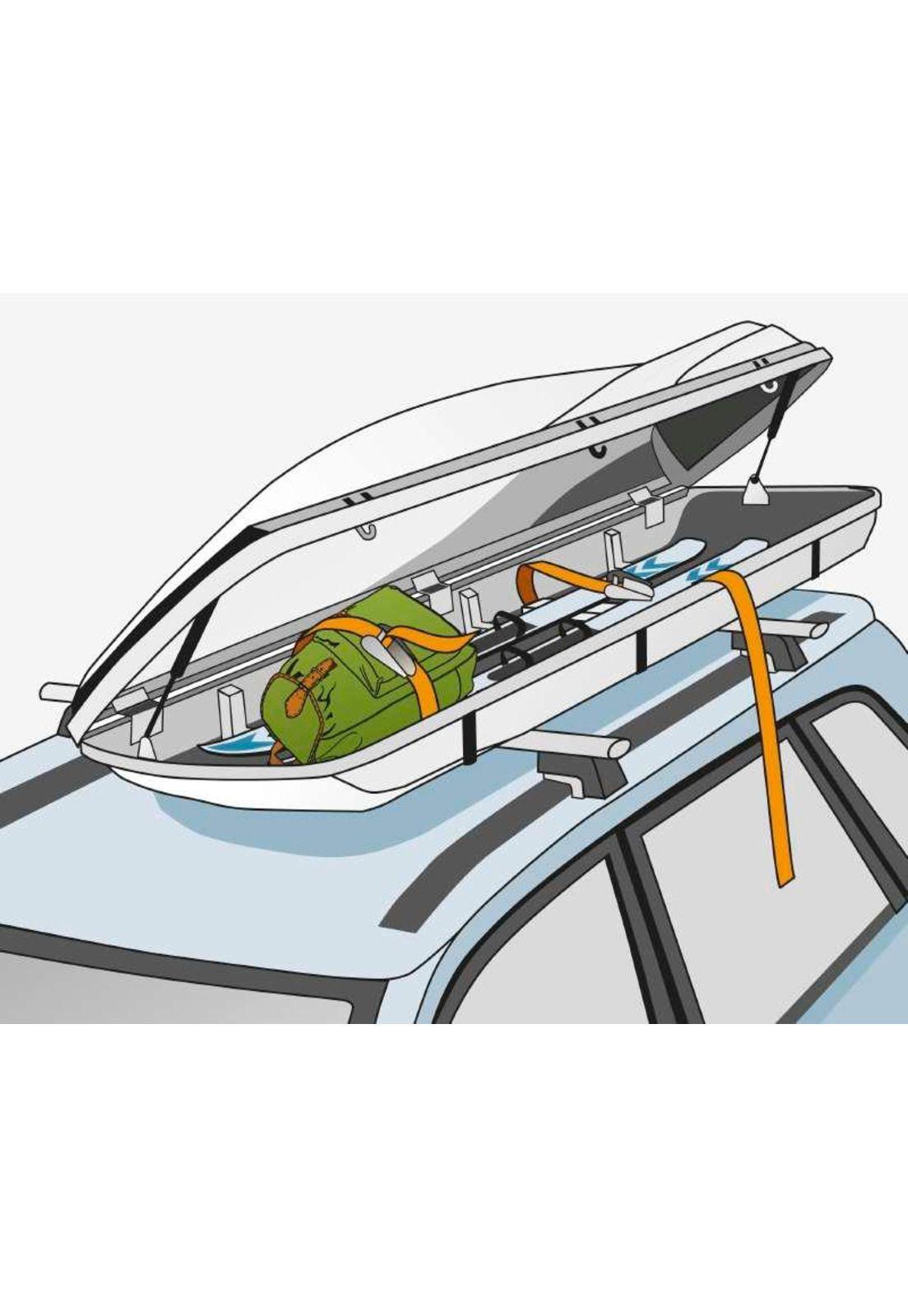 Cinta de amarre 25mm x 3,5 mt 245 kilos/naranja - KWB-1