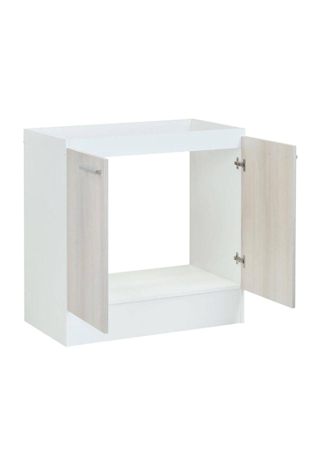 Mueble Cocina Base Lavaplatos 2 Puertas 80 Cm Base103M Acacia Mobikit-2