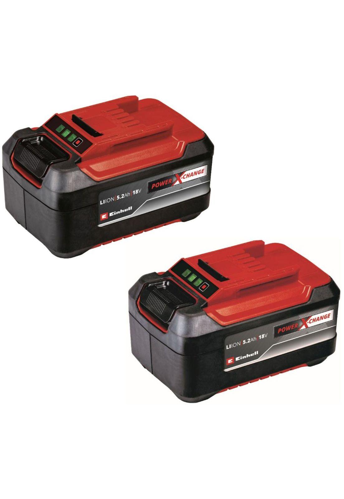 2 Baterias 5,2 Ah Twinpack 5,2 Ah Einhell-0