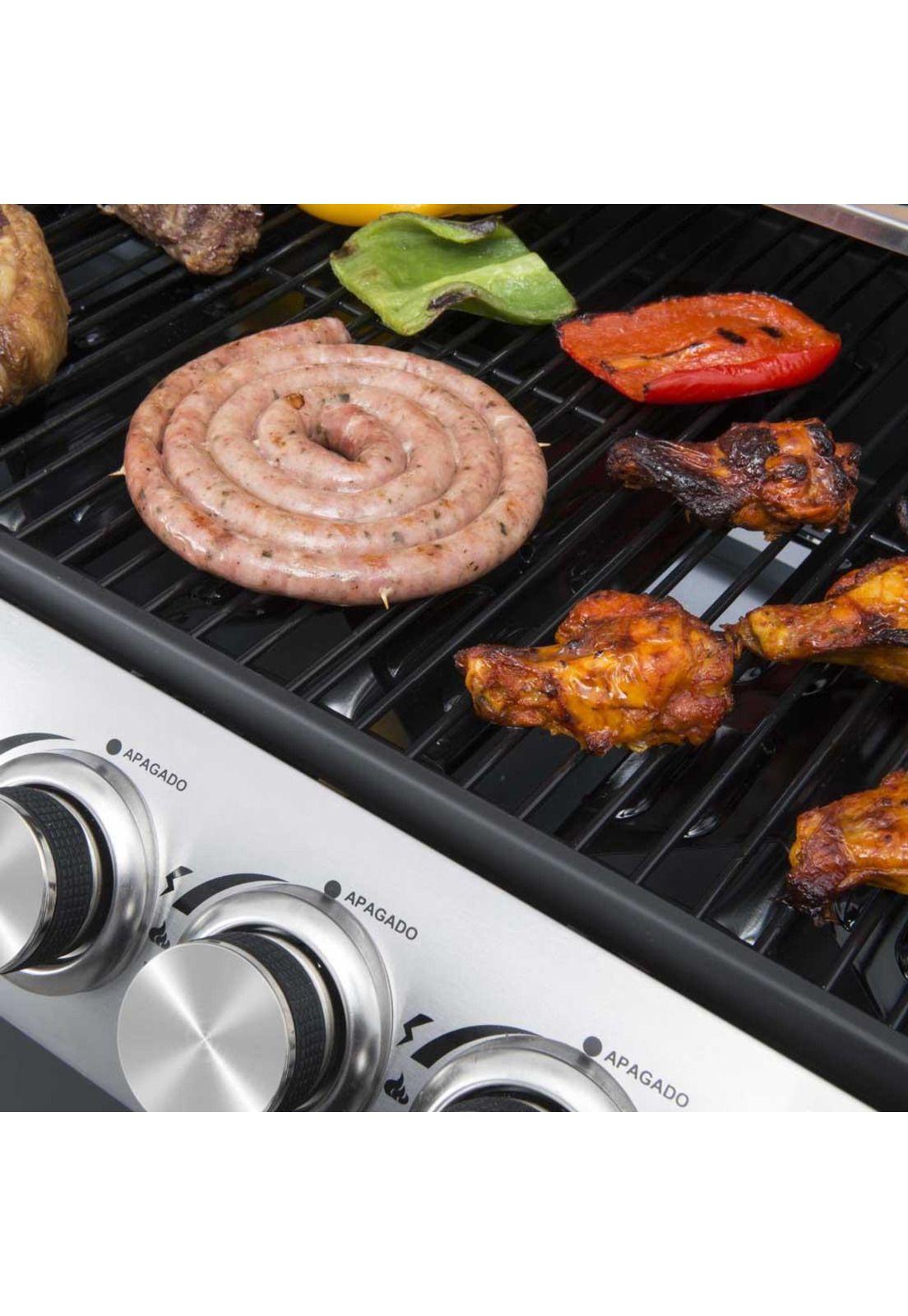 Parrilla Gas Indiana 4Q + Ql Bbq402Gcql Bbq Grill-7