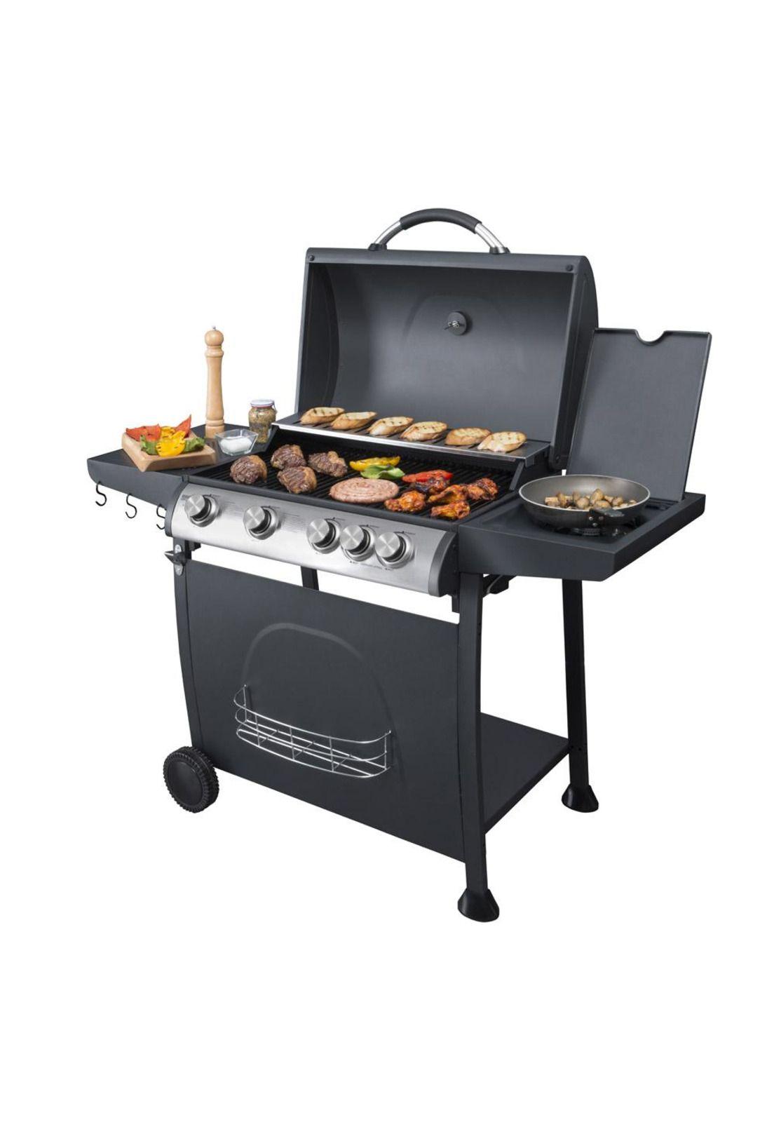 Parrilla Gas Indiana 4Q + Ql Bbq402Gcql Bbq Grill-8