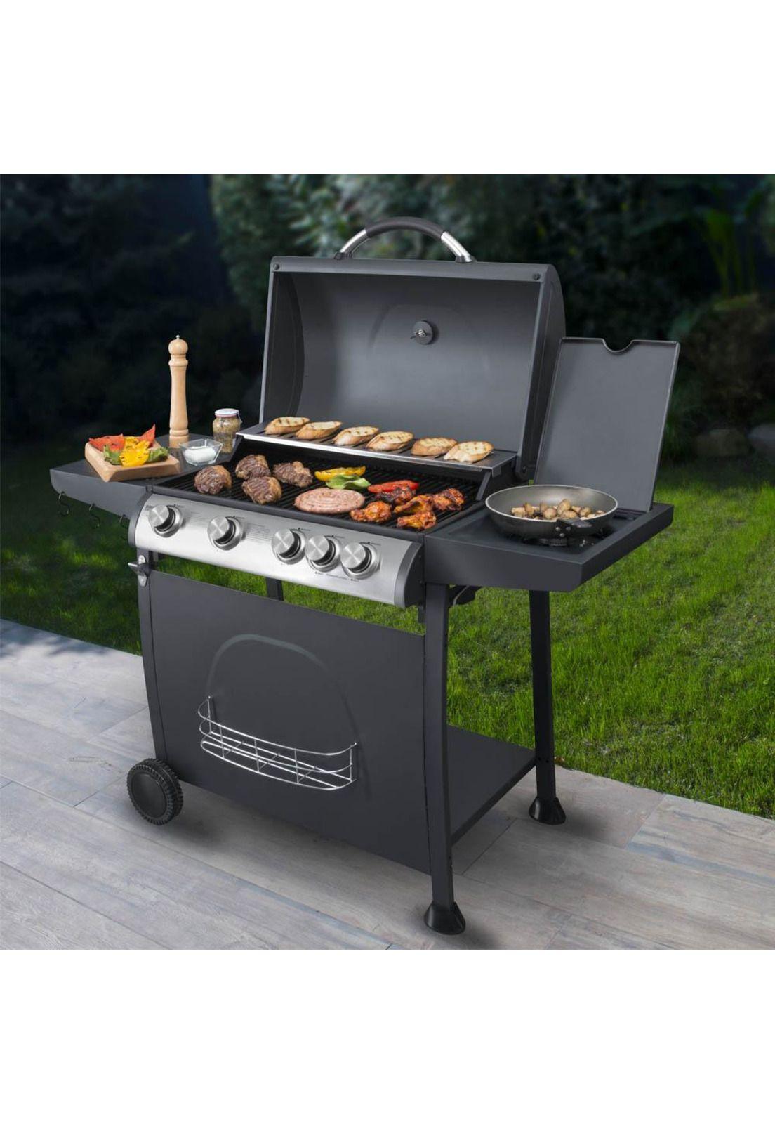 Parrilla Gas Indiana 4Q + Ql Bbq402Gcql Bbq Grill-9