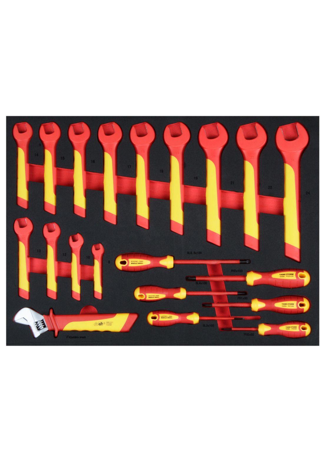 Carro Herramientas Aisladas 58 Pcs Kn203093 -4