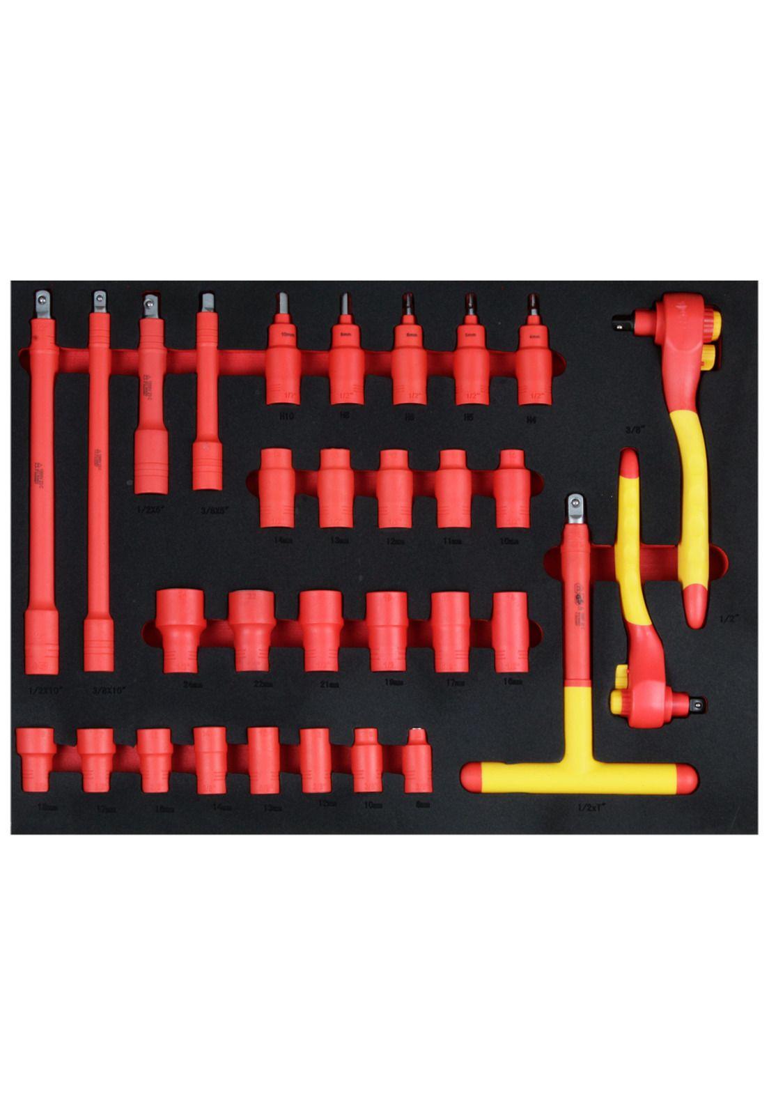 Carro Herramientas Aisladas 58 Pcs Kn203093 -5