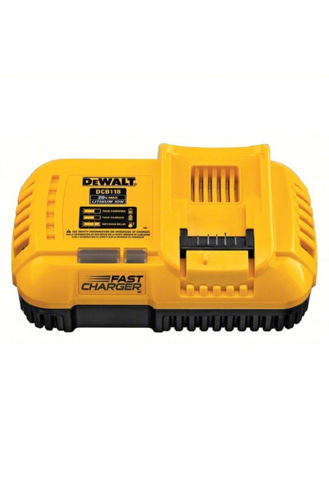 Cargador Flexvolt Litio Ion 20V-60V  DCB118-B2 Dewalt-0