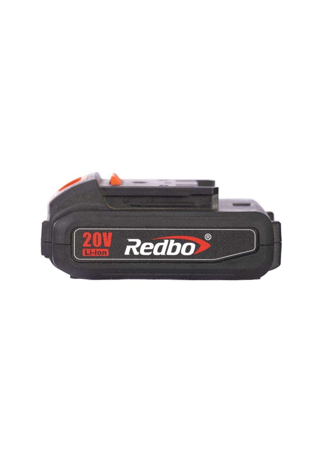 Taladro Inalámbrico Sin Carbones + Batería 2.0 Ah + Cargador Redbo-2