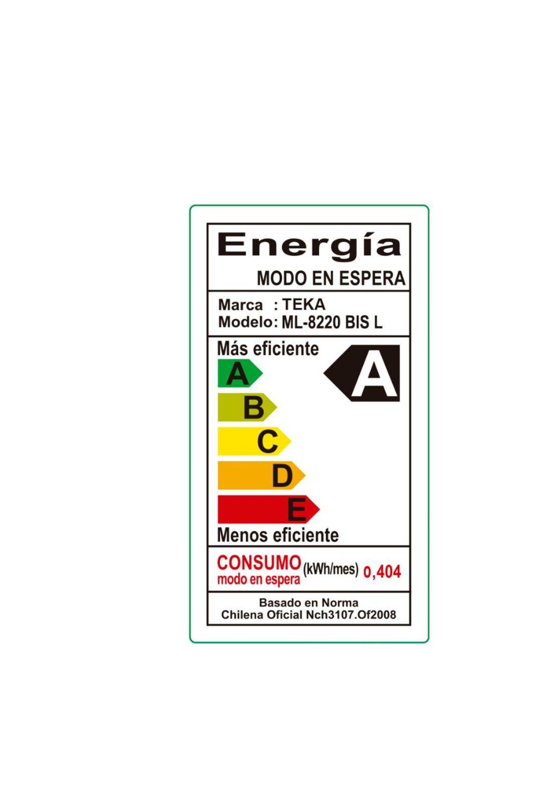 Microondas + Grill Ml-8220 Bis L Wh Blanco Teka-4