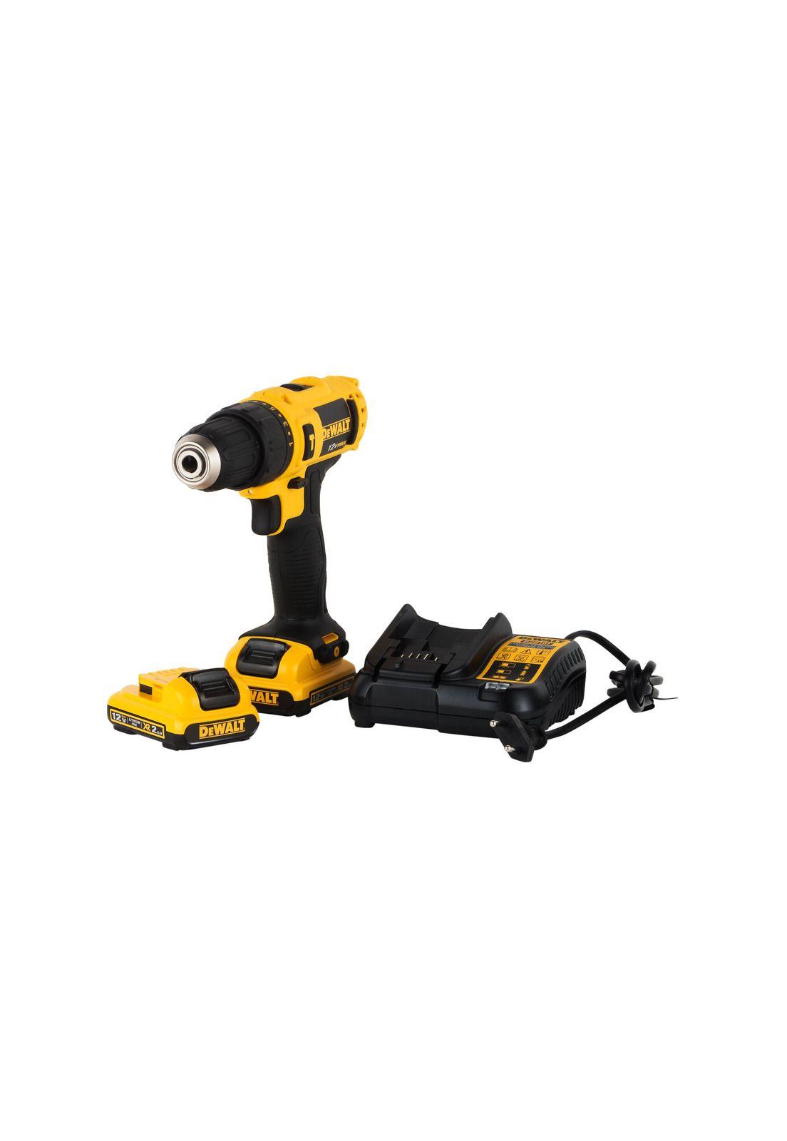 Taladro Percutor 12v + Set 37 Pzs Dewalt Dcd716d2-dw2163-1