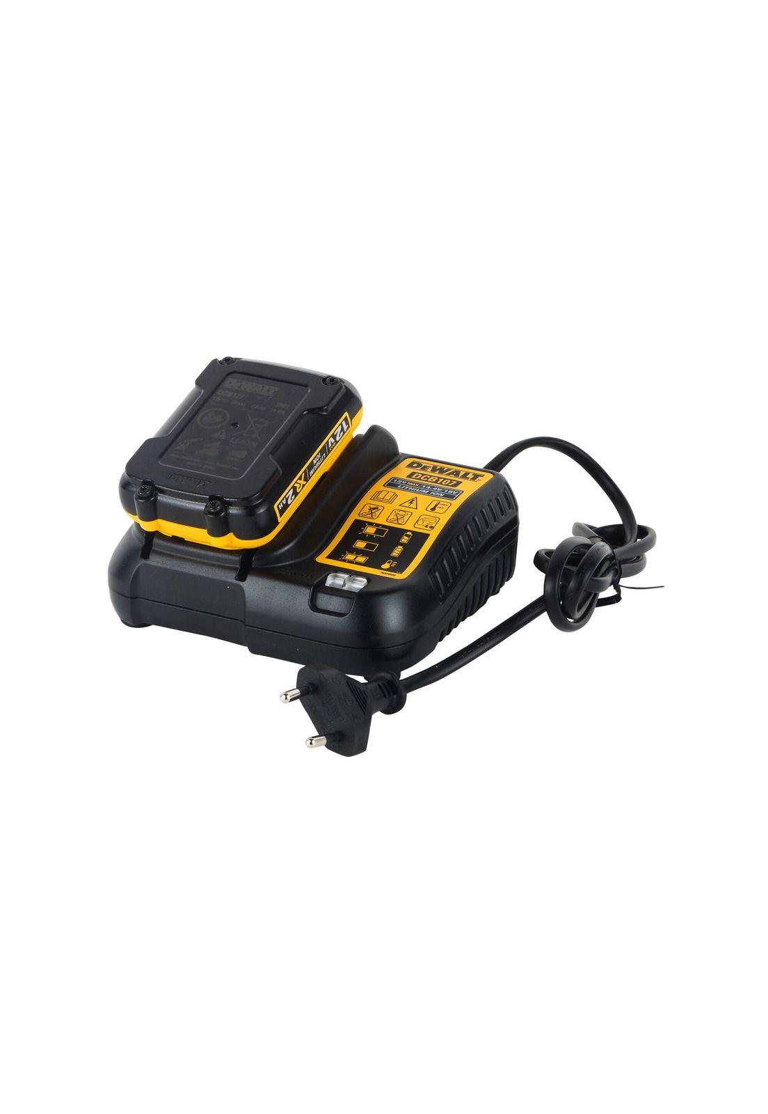 Taladro Percutor 12v + Set 37 Pzs Dewalt Dcd716d2-dw2163-2