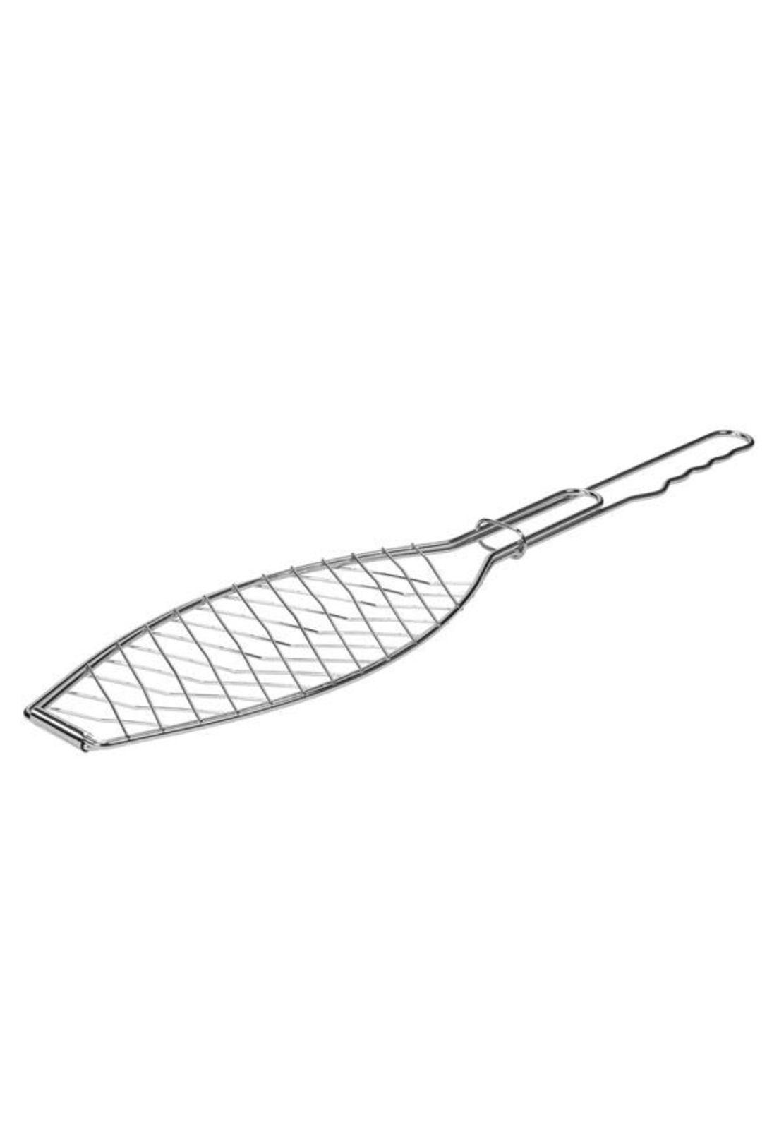 Parrillera para pescado de 38 cm Fish Grill Nautika-Plata-0
