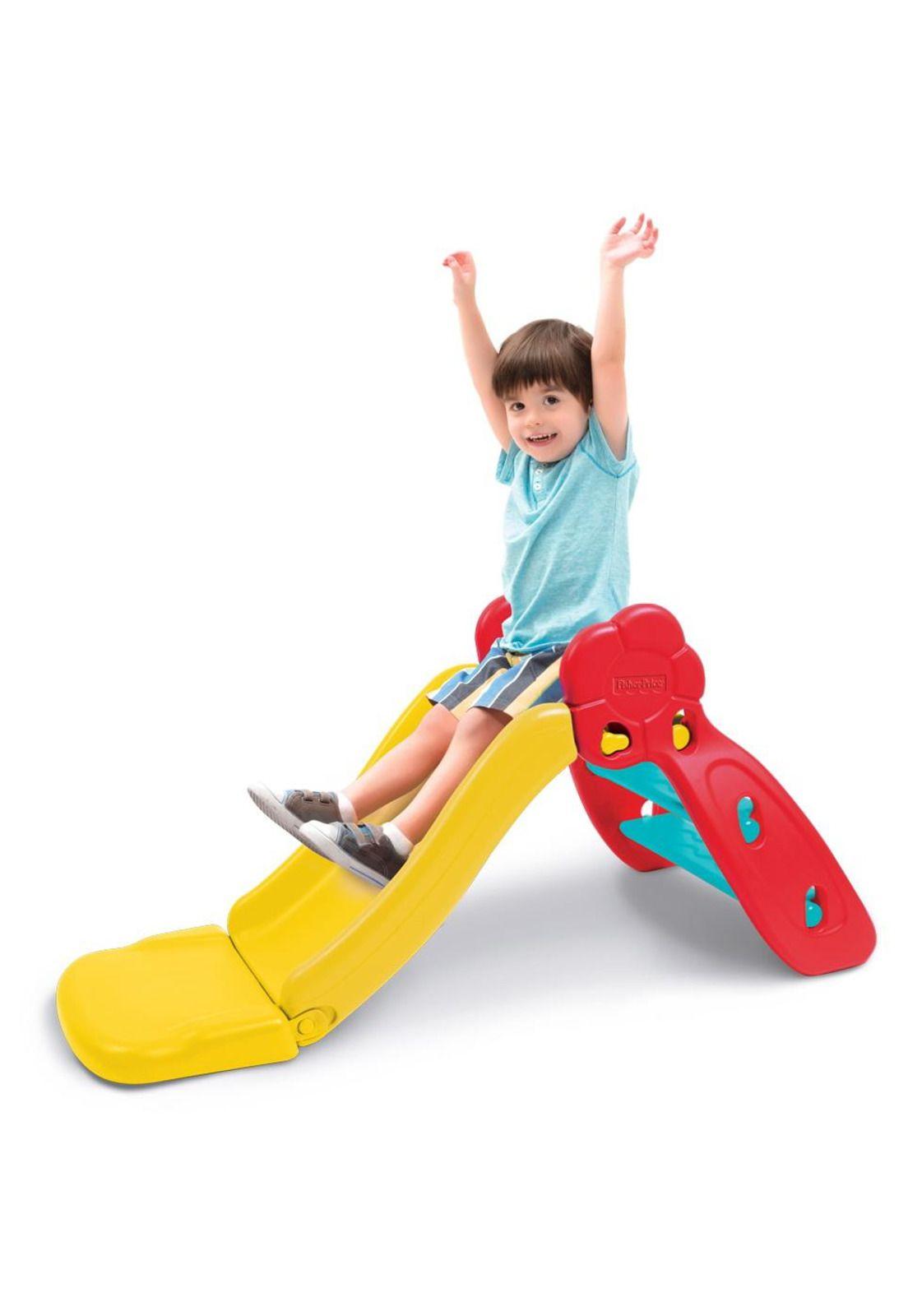 2 EN 1 FISHER PRICE ARO DE BALONCESTO Y RESBALÍN-3