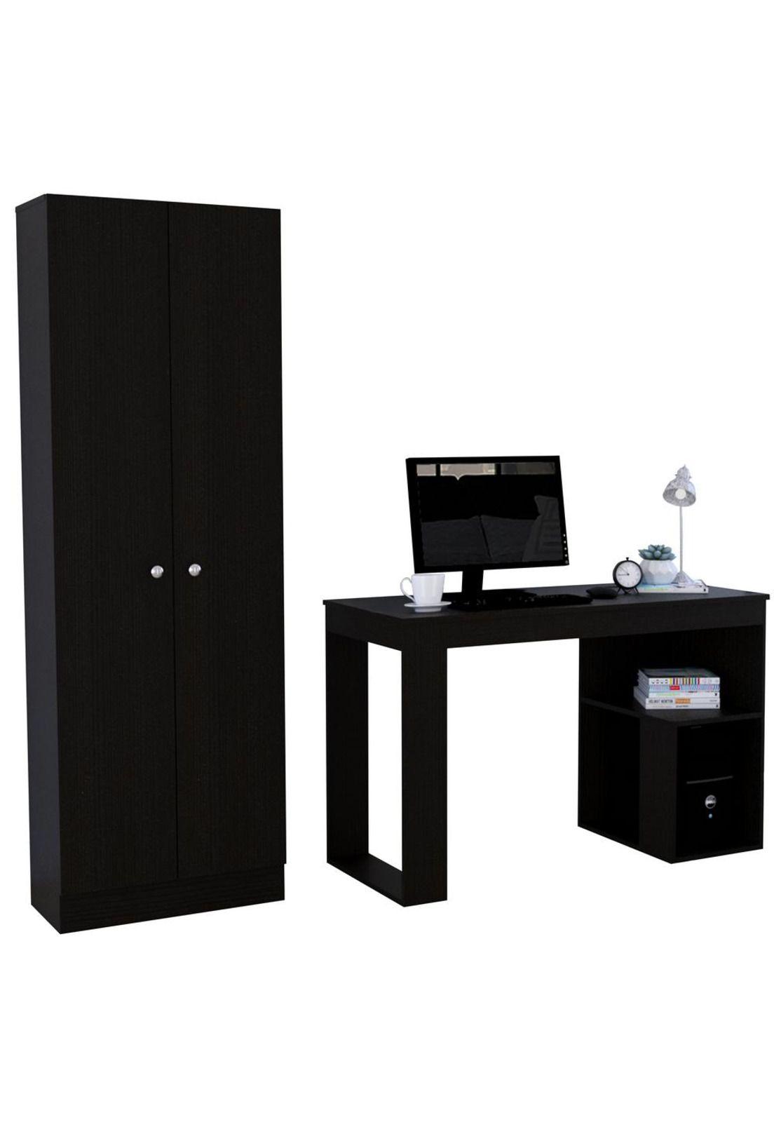 COMBO OFFICE 25 ESCRITORIO + CLOSET OFICINA - WENGUE-1