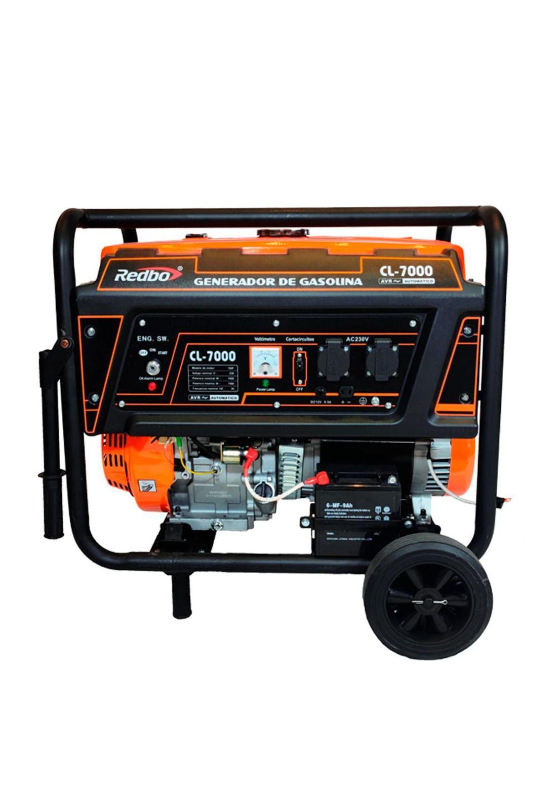 Generador Bencinero con Partida Eléctrica CL-7000 + Regalo Redbo-1