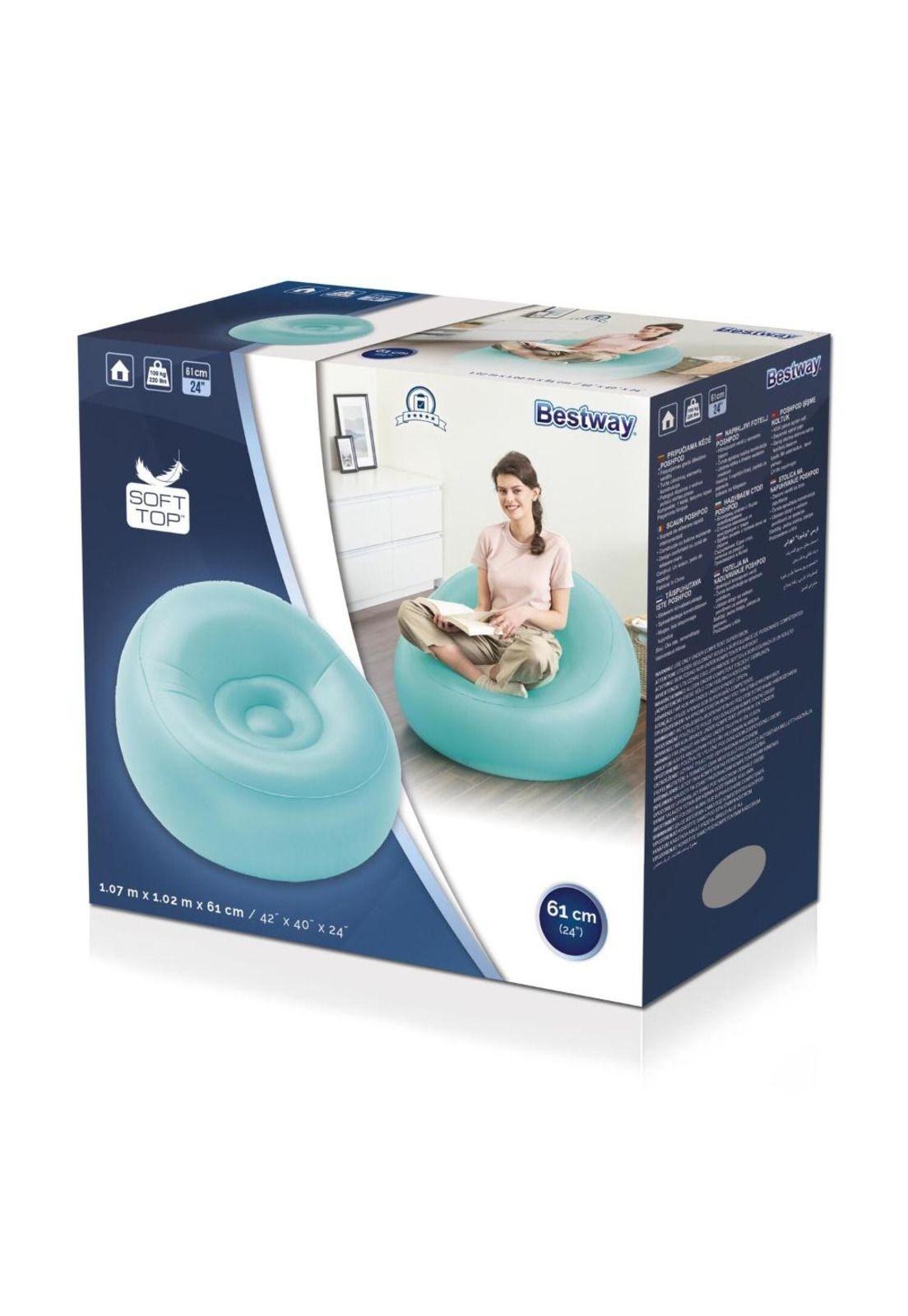 Sillón Inflable PoshPod 1.07m x 1.02m x 61cm - 75081 - Bestway-2