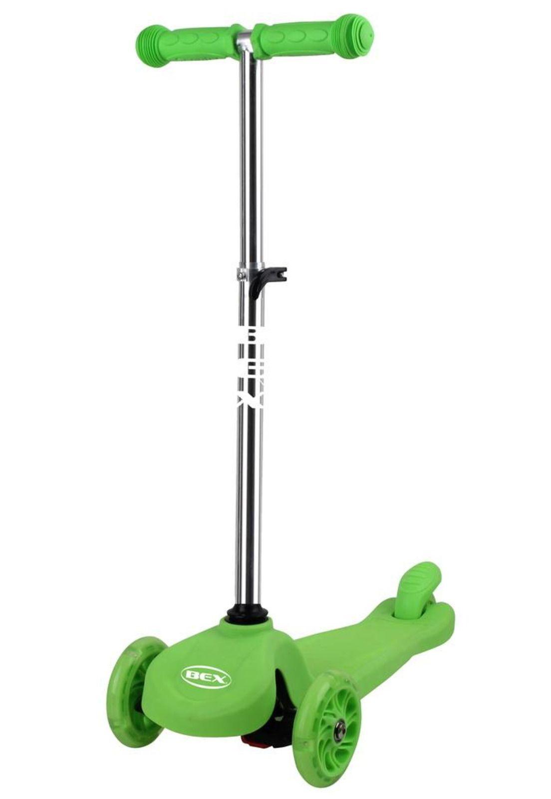 SCOOTER VERDE 3 RUEDAS BEX-0