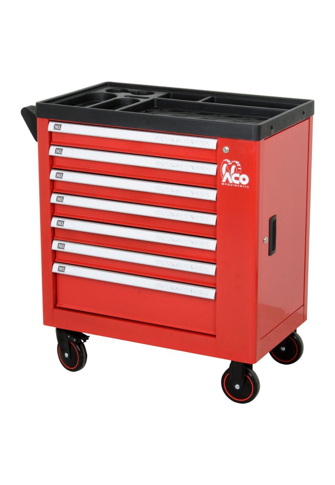 Carro De Herramientas 7 Cajones + Puerta Lateral-0