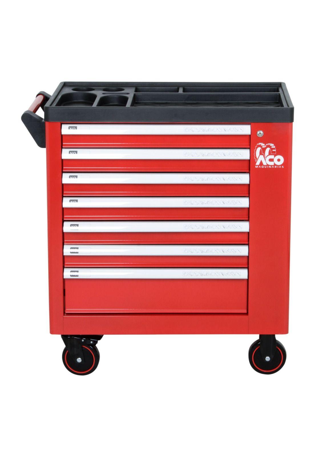 Carro De Herramientas 7 Cajones + Puerta Lateral-1