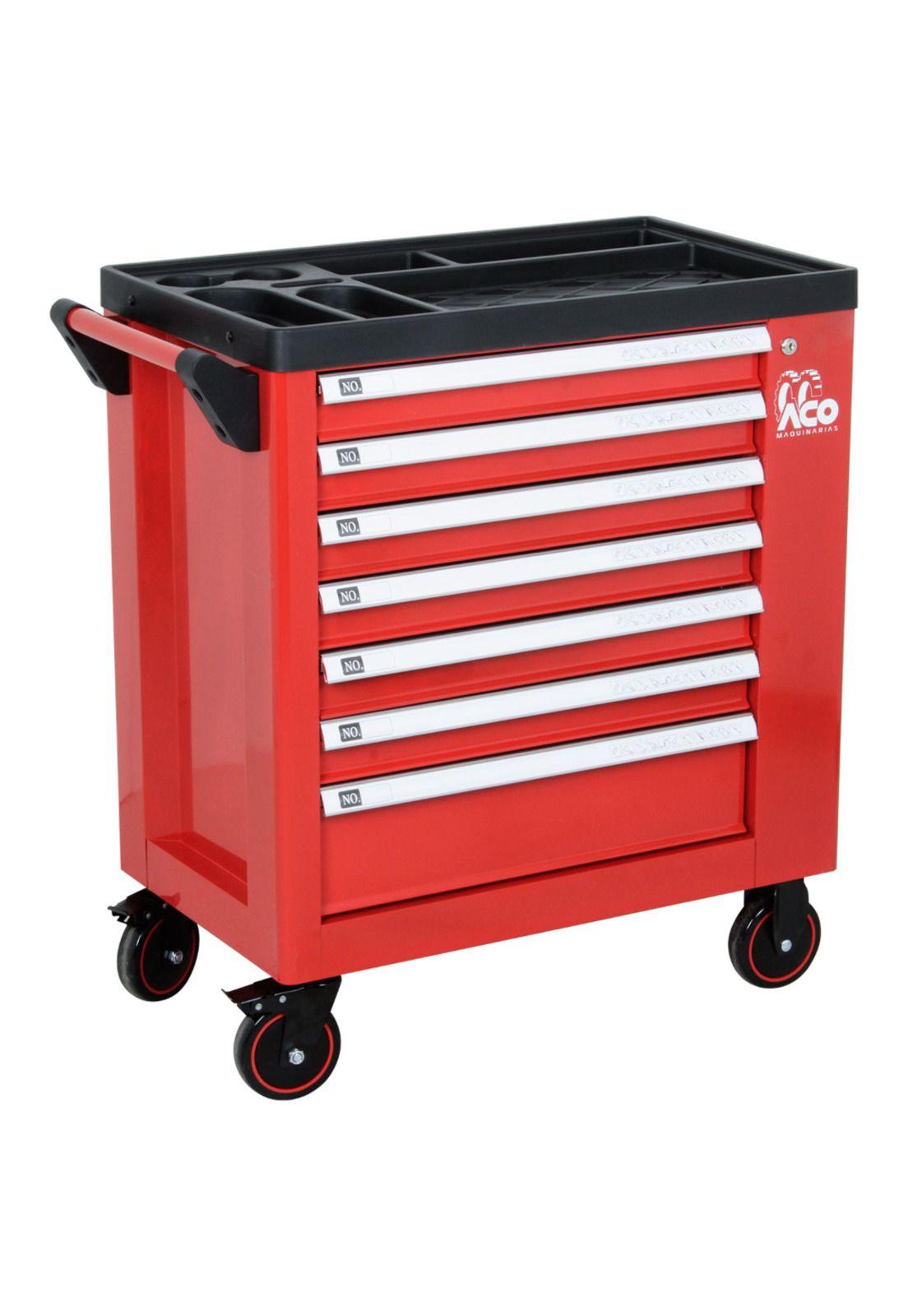 Carro De Herramientas 7 Cajones + Puerta Lateral-2