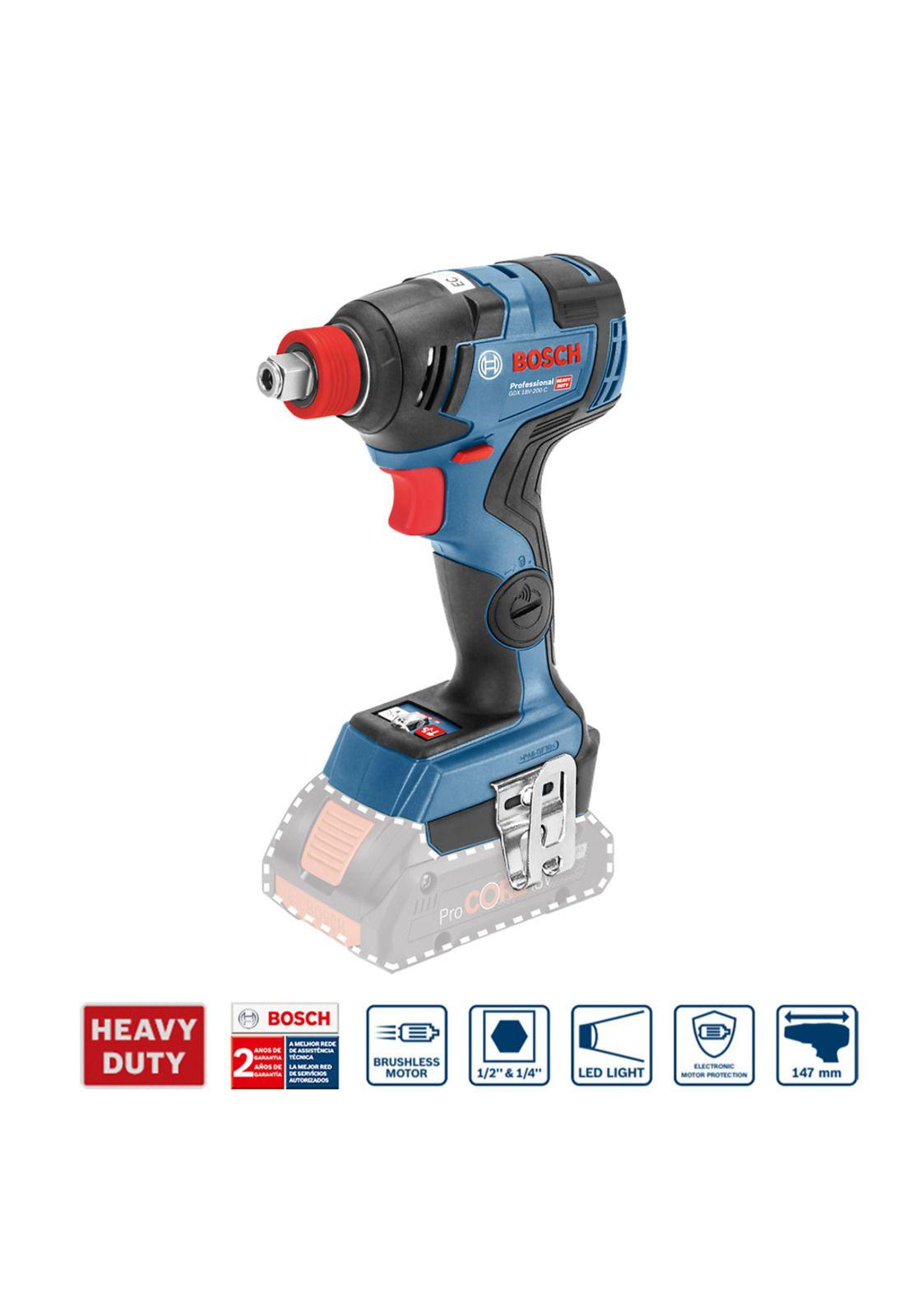 Llave de Impacto a Batería 18V 200 Nm GDX 18V-200 Bosch-0