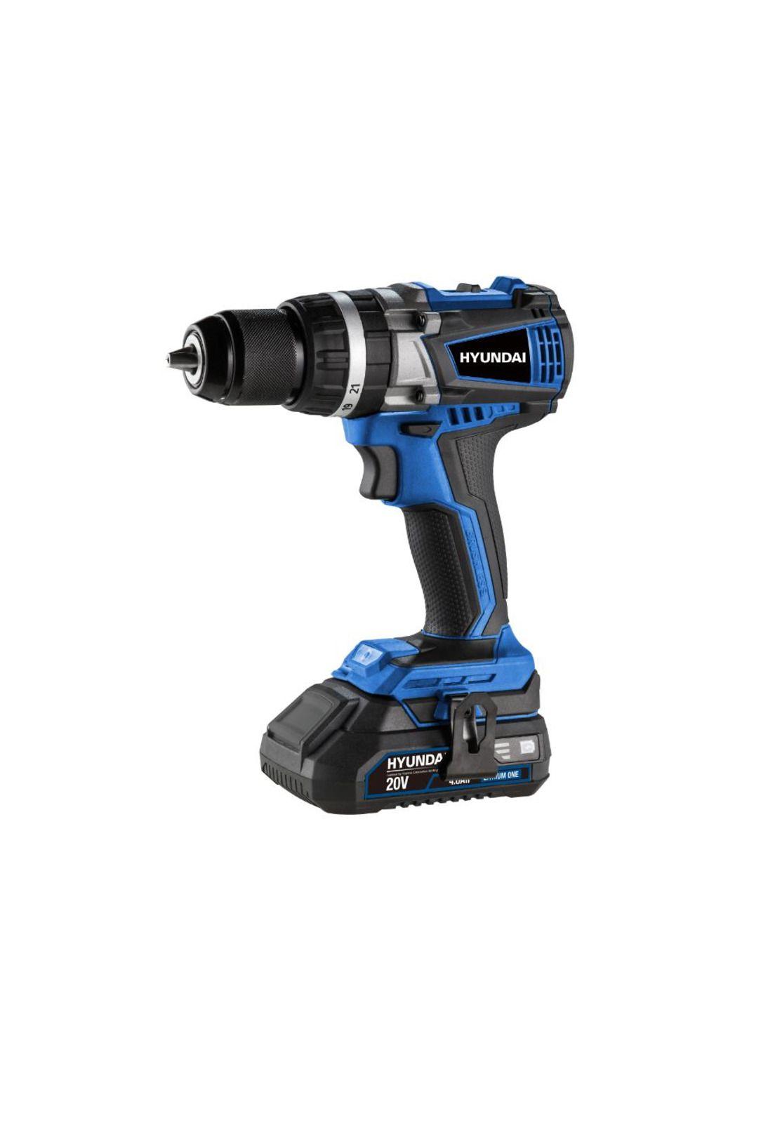 Taladro Percutor 20 V, 58 Nm (Brushless) Hyundai-0