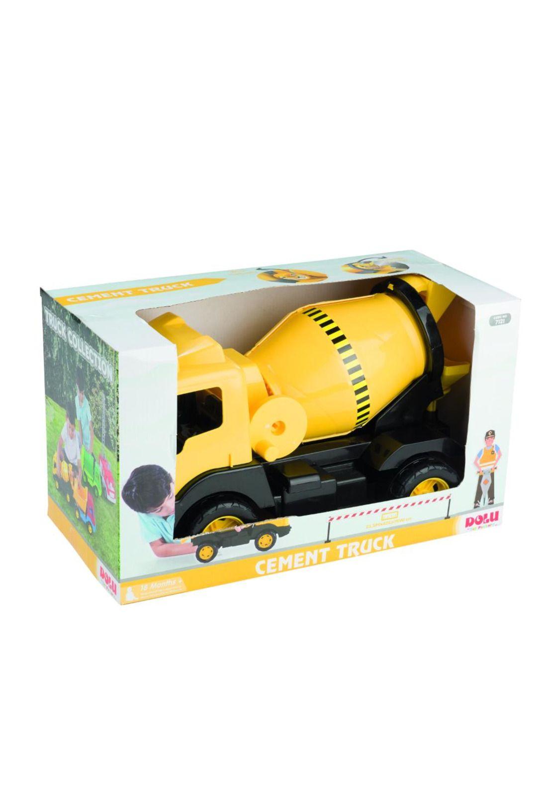 Camión Mezclador Amarillo 42cm largo - DL7121 - DOLU-1