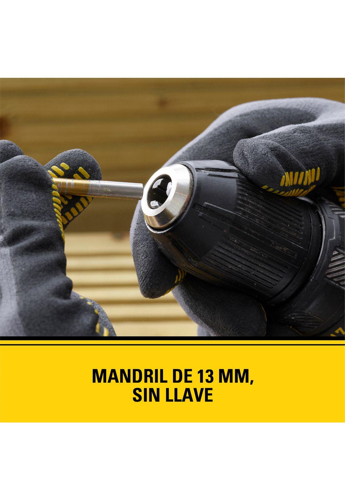 Kit Taladro Atornillador 20v + 2b + Cargador+ Maleta Stanley-3