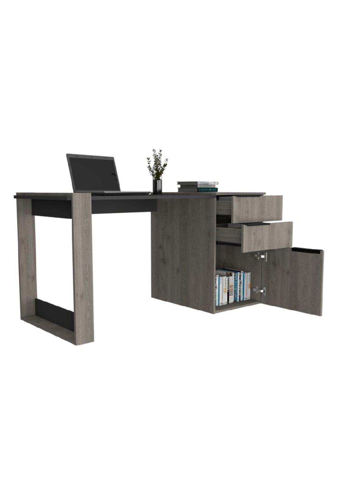 ESCRITORIO OFFICE 13 CENIZA / PLOMO - TUHOME-1