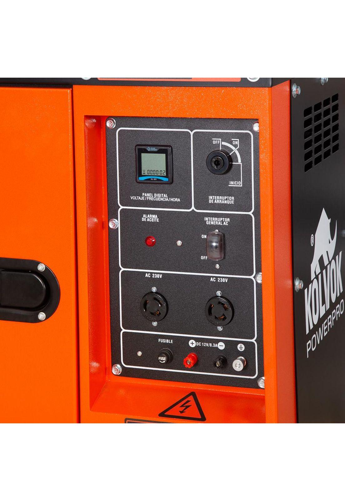 GENERADOR MONOFASICO GS700D 5,5 KVA DIESEL KOLVOK-3