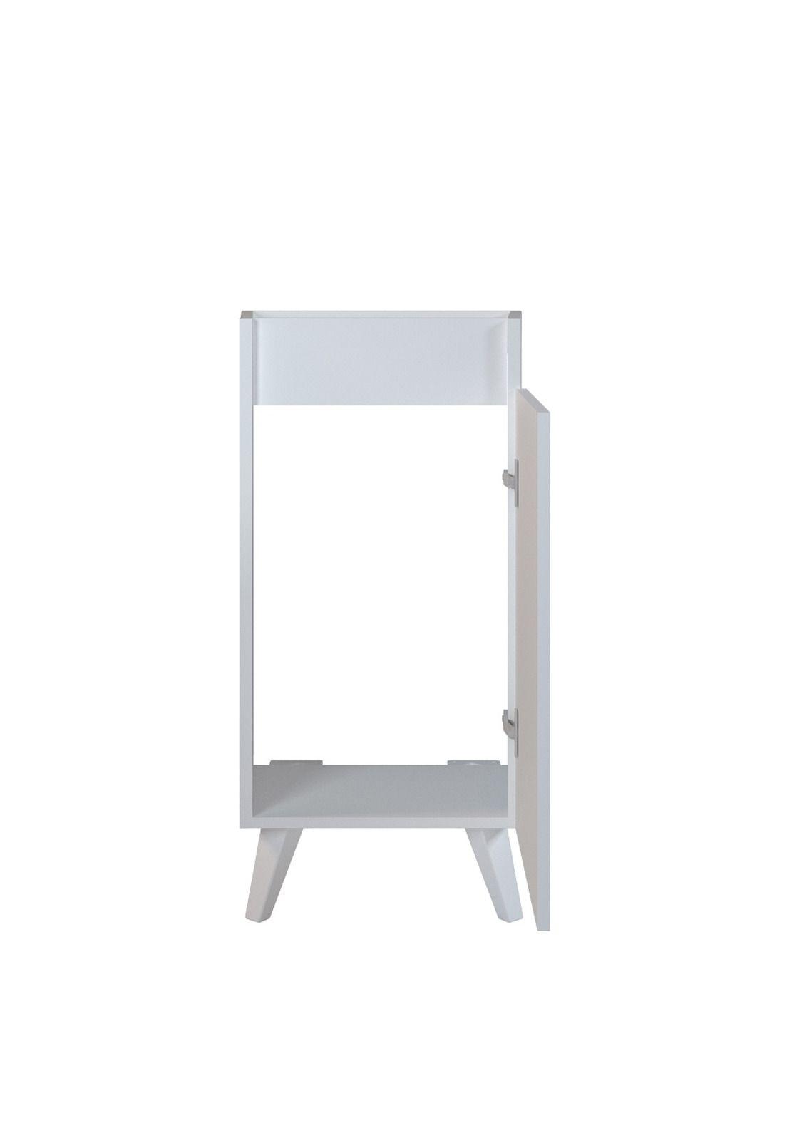 Mueble Para Lavarropa Soga 15L Bco  Silcosil-2