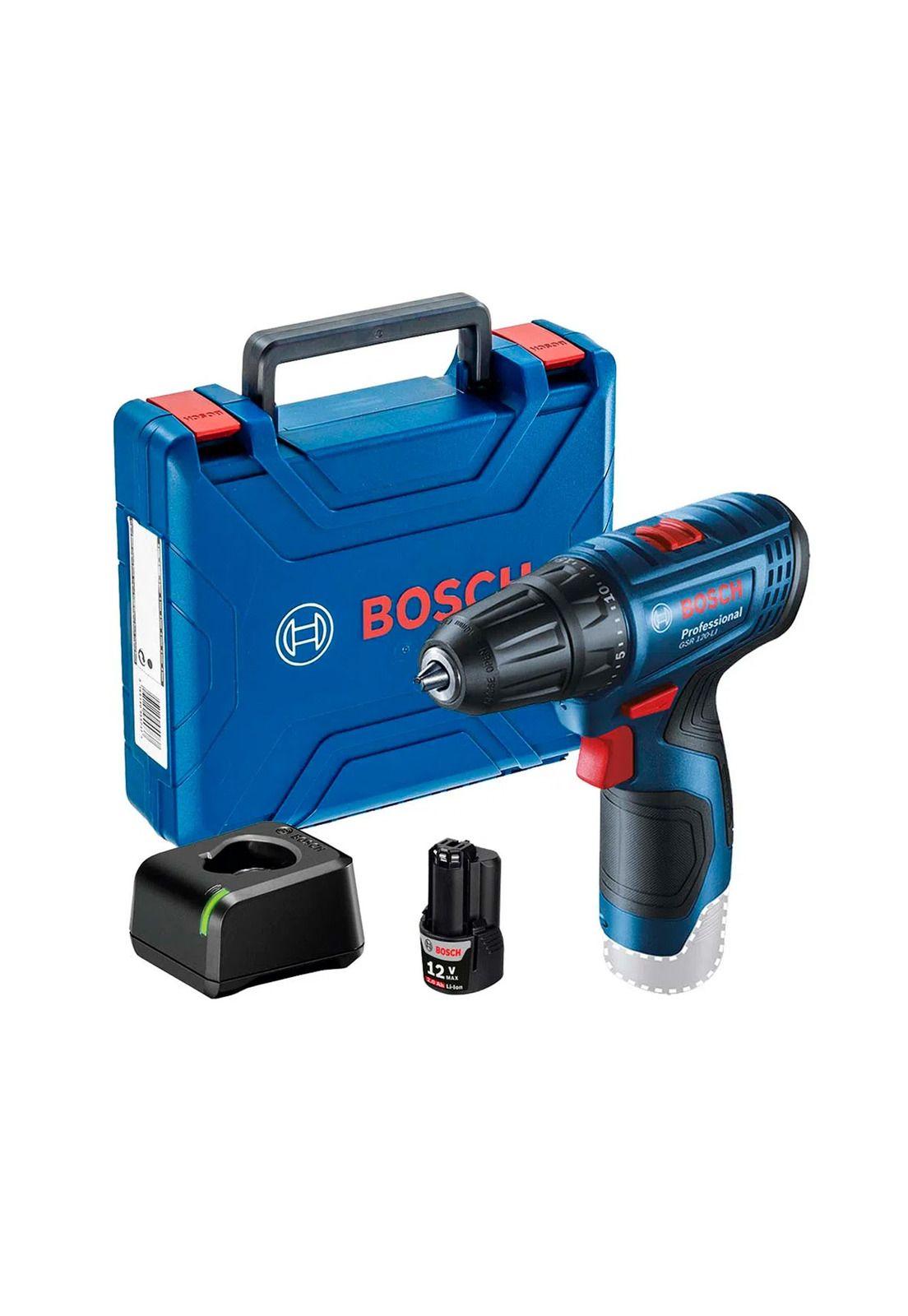 Taladro/Atornillador 12V GSR 120-Li + Bateria  2.0 Ah + Cargador  Bosch-0