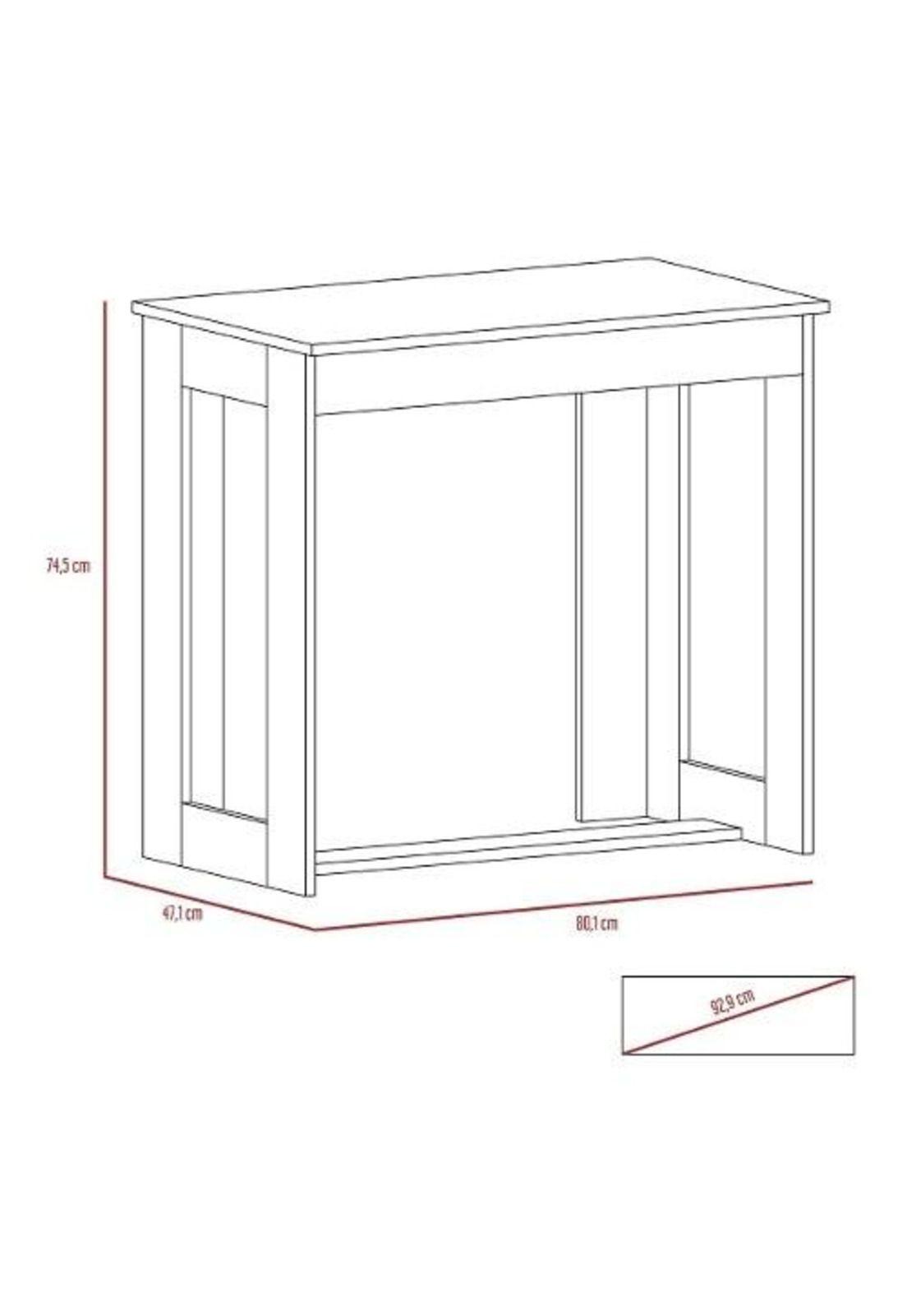 Escritorio Office Wengue 75x80x47cm.tuhome.-4