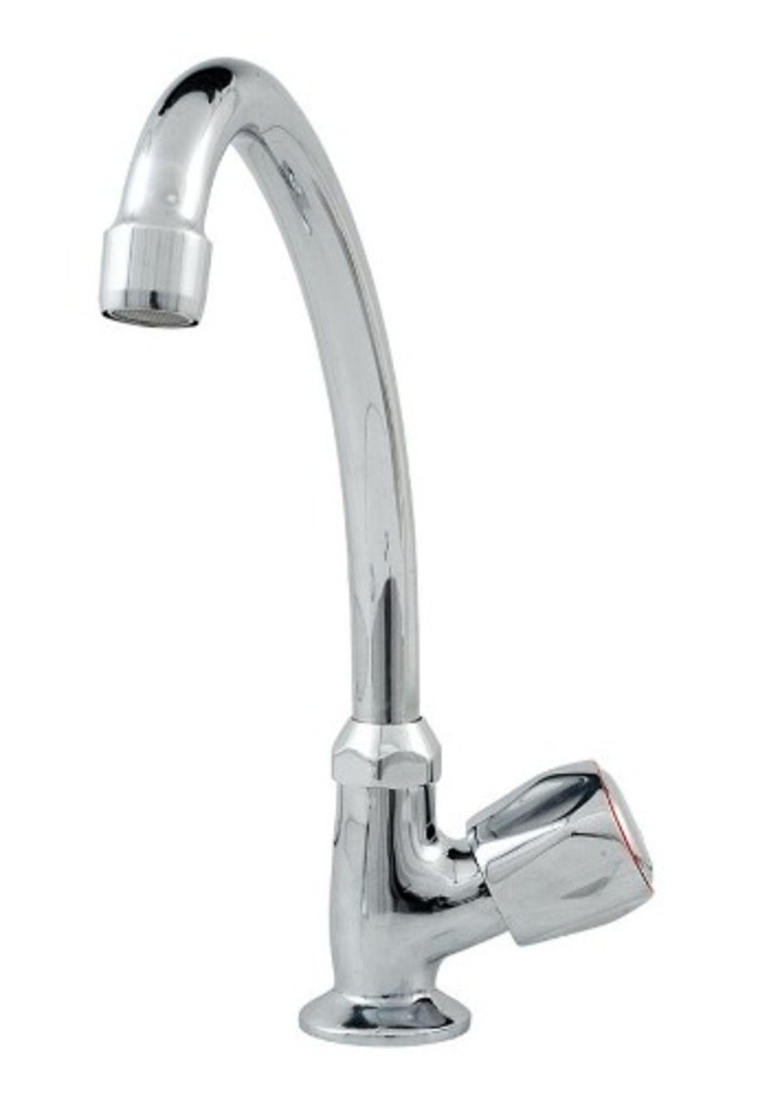 Llave Lavamanos 1/2 Cuello Cisne L506-grilef-0
