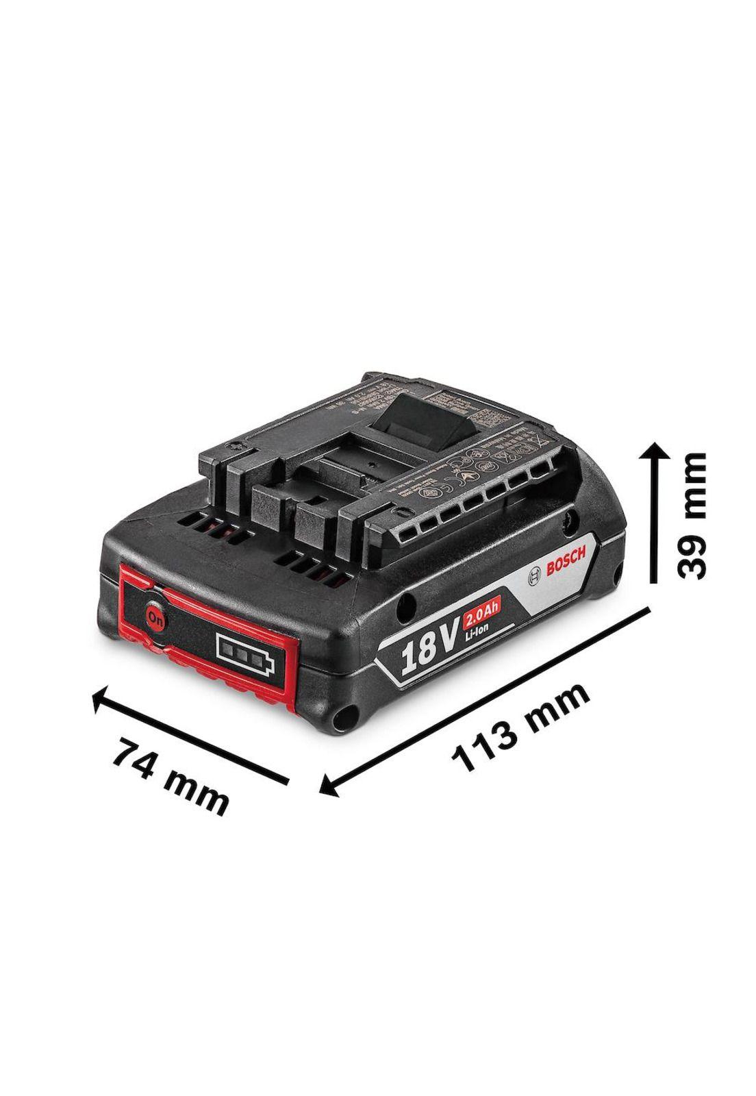 Batería de Iones de Litio GBA 18V 2,0 Ah - Bosch-3