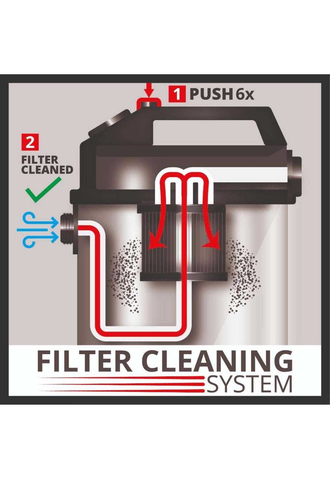 Aspiradora Polvo/ Agua Inoxidable 1900W  40 Lts   TE-VC 2340 SACL Einhell-3