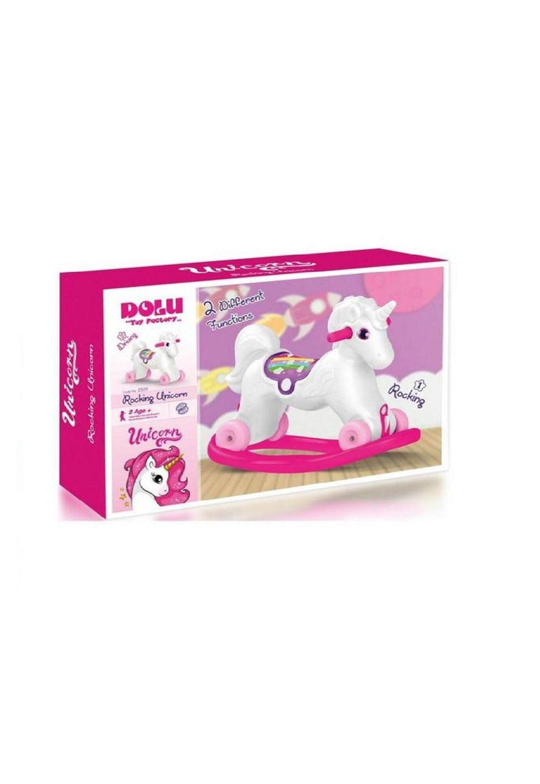 Unicornio Mecedor Con Ruedas - DL2509 - DOLU-1