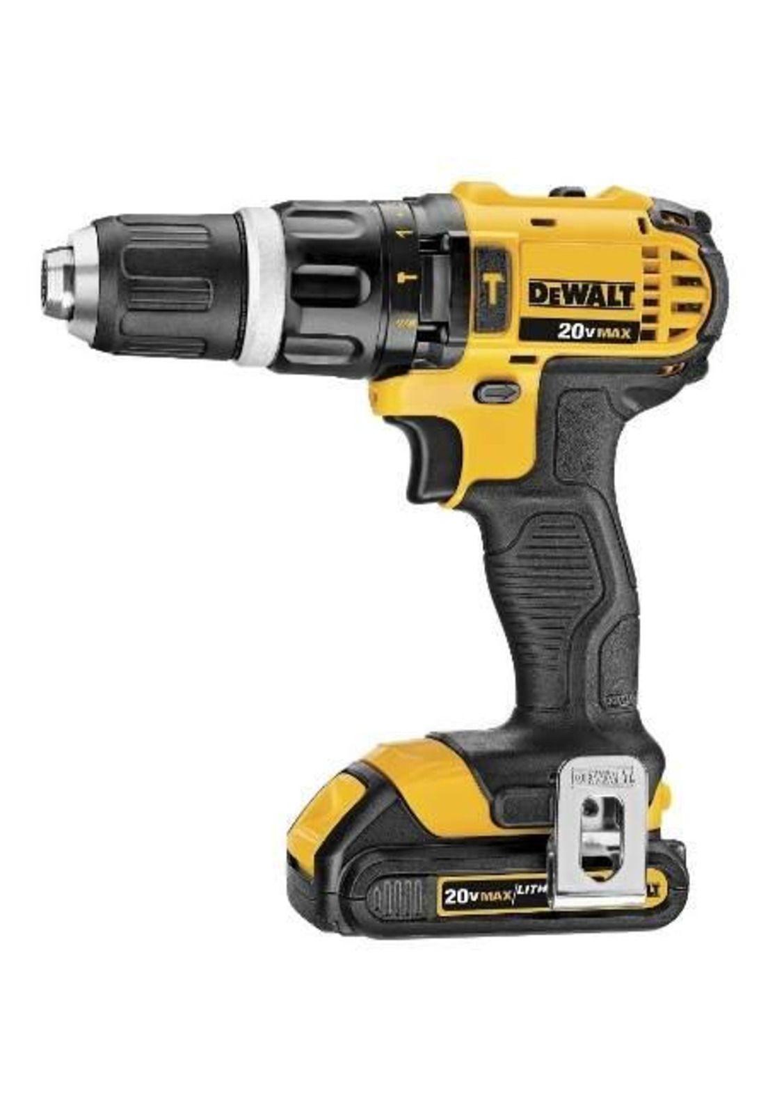 Taladro Percutor Inalámbrico 20 Volt. Dewalt-1
