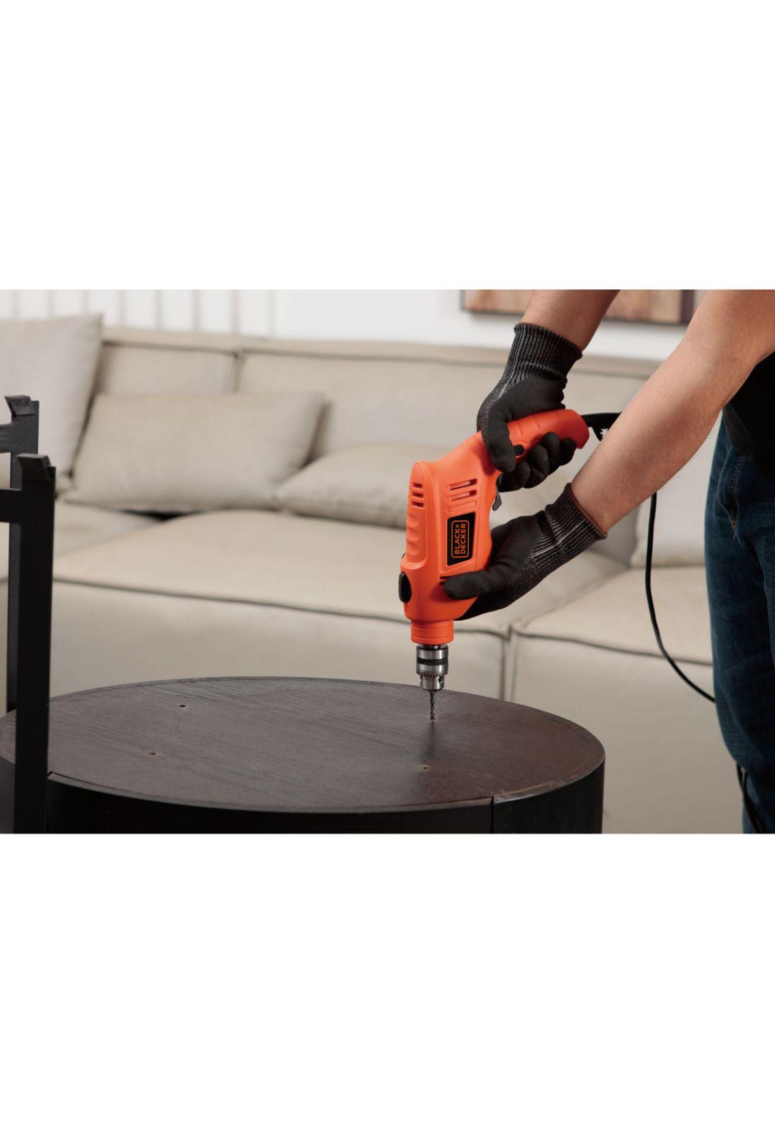 Taladro Percutor 3/8" 550W  Tb555-B2C Black - Decker-4