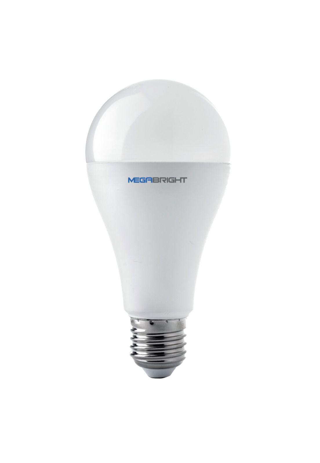 Ampolleta Led A65 Clasica 15W/6400K/E-27 Packx2 Megabright-0
