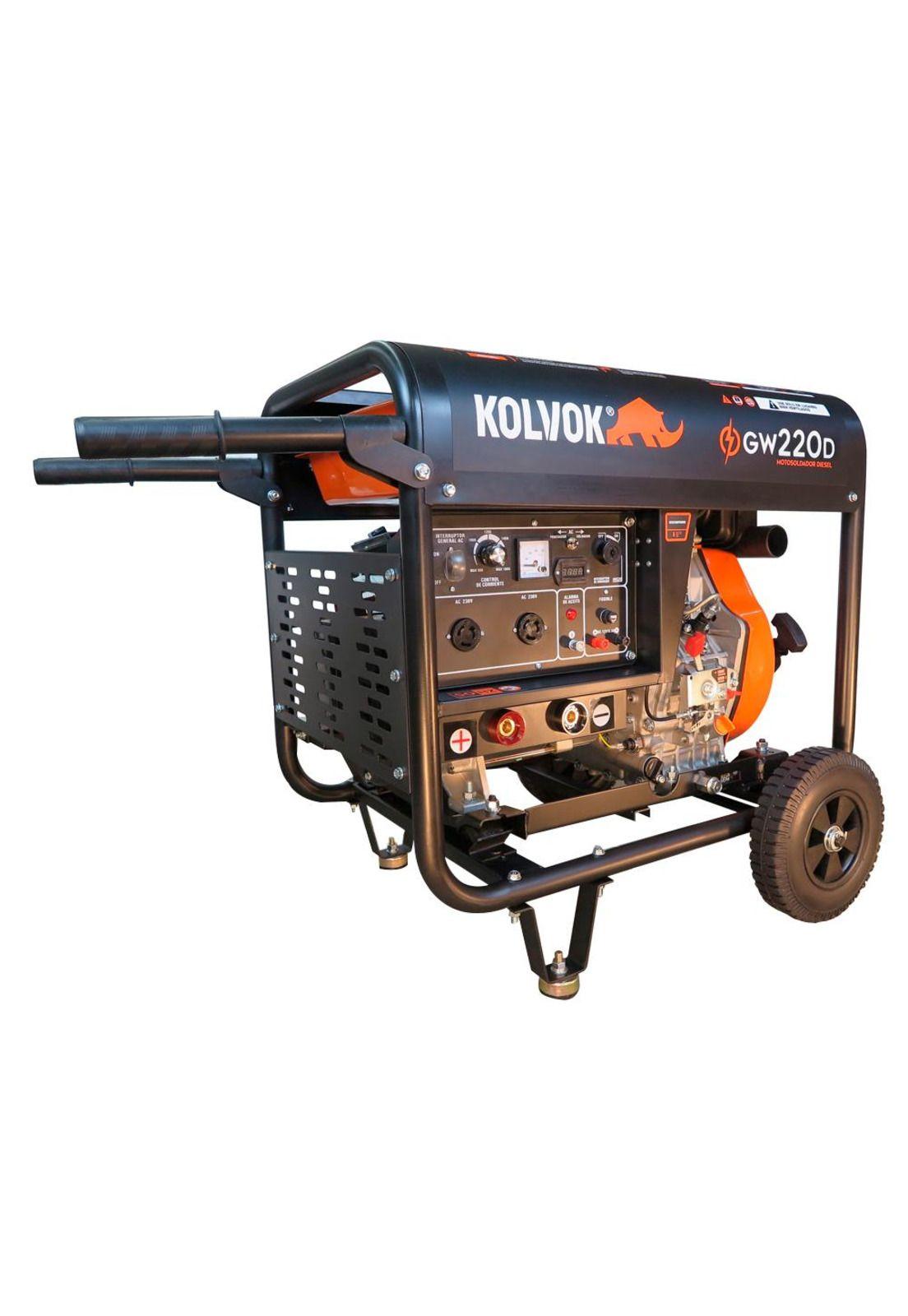 MOTOSOLDADOR ABIERTO DIESEL 200A KOLVOK-0