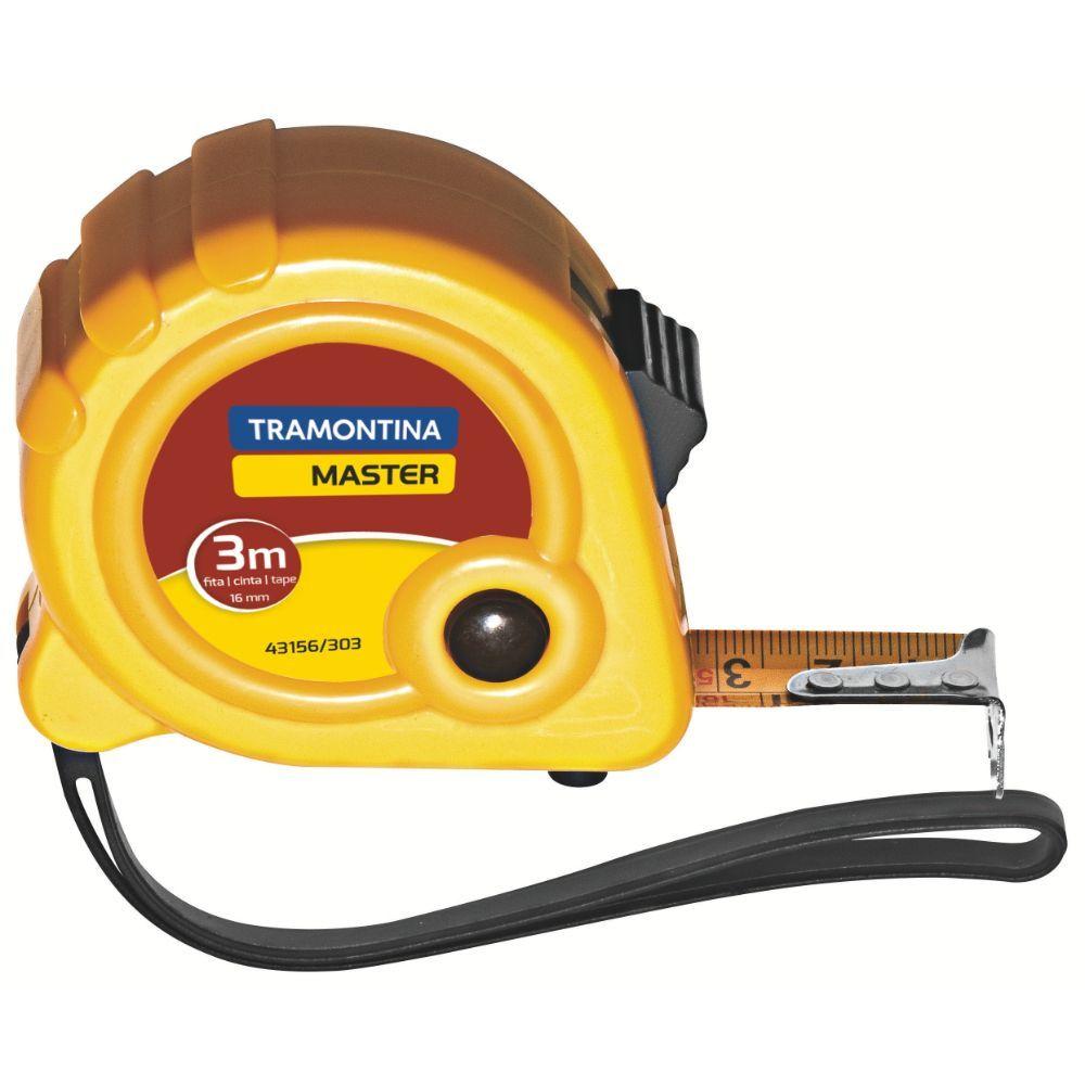Cinta Metrica Freno Doble 3 Mts Tramontina-0